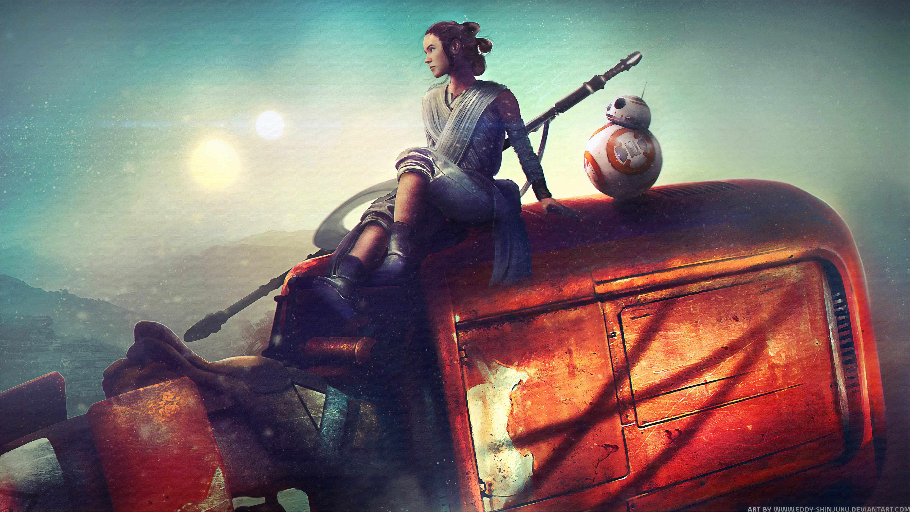 Star Wars The Force Awakens Art Wallpapers