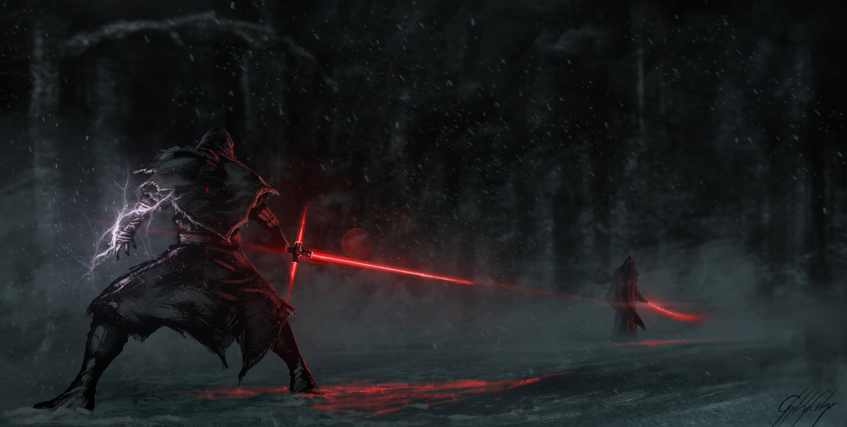 Star Wars The Force Awakens Art Wallpapers