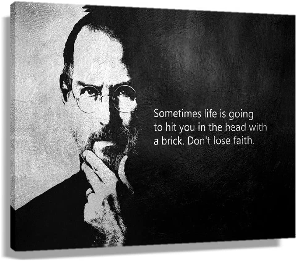 Steve Jobs Blue Face Art Wallpapers