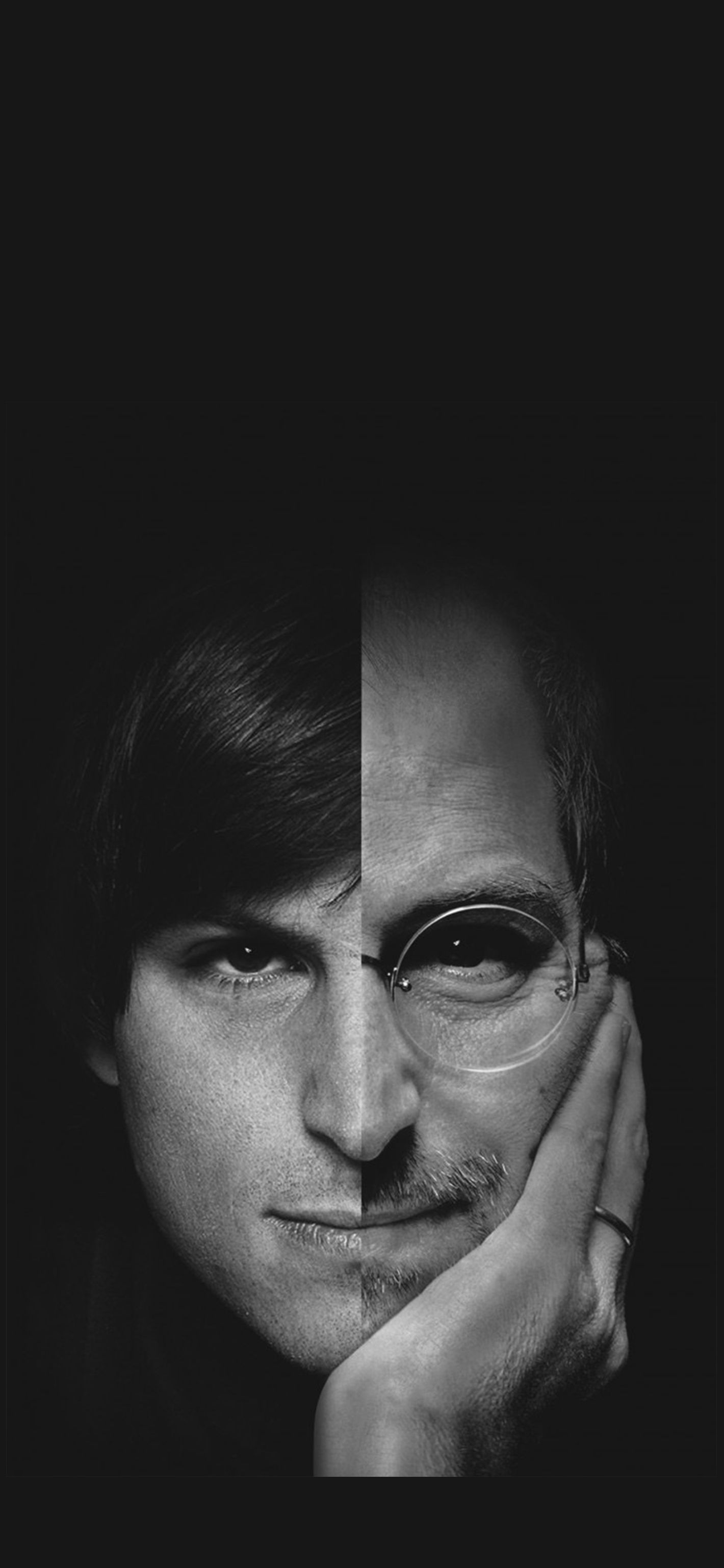 Steve Jobs Blue Face Art Wallpapers