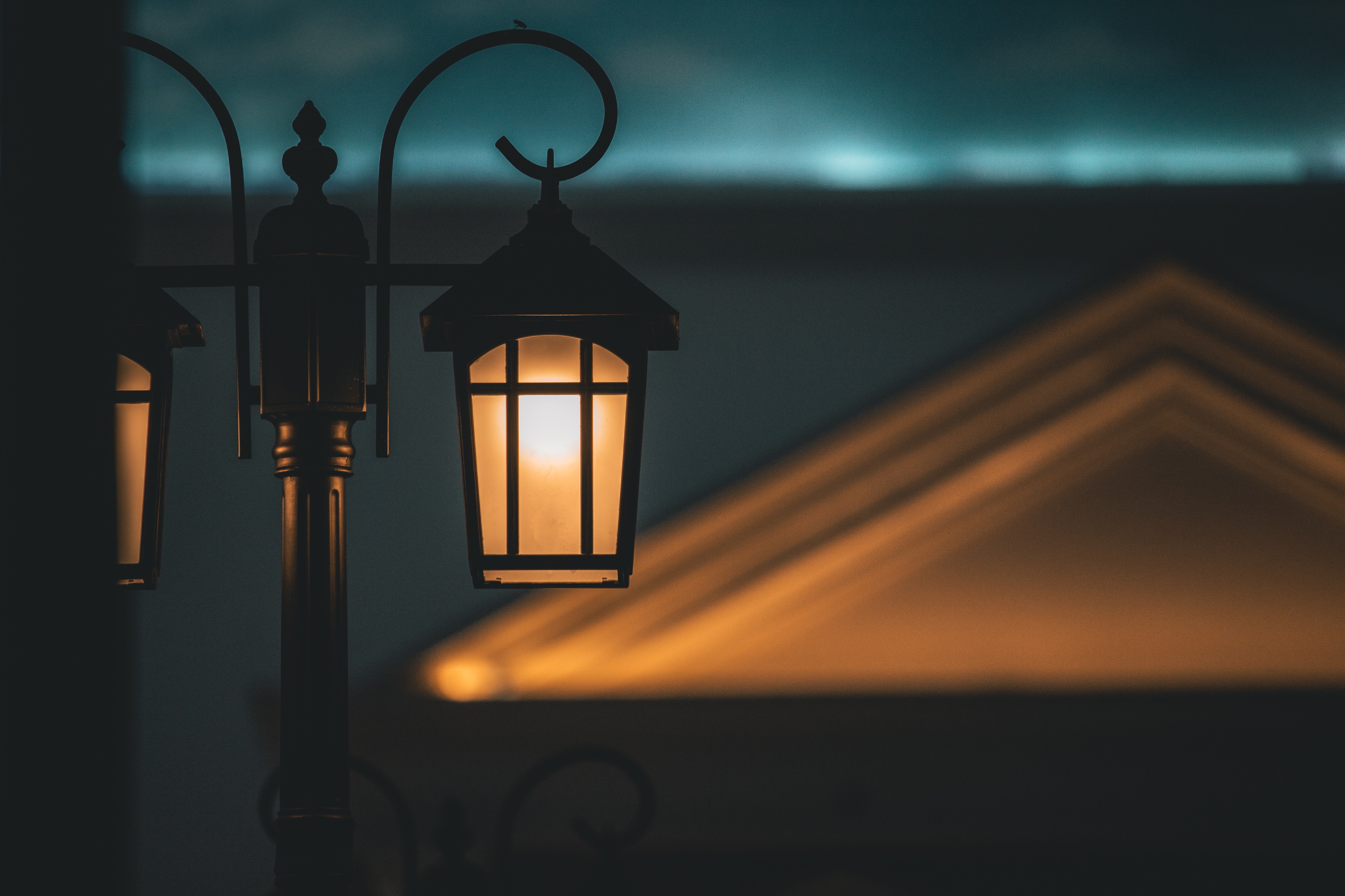 Street Lights In Fog Wallpapers