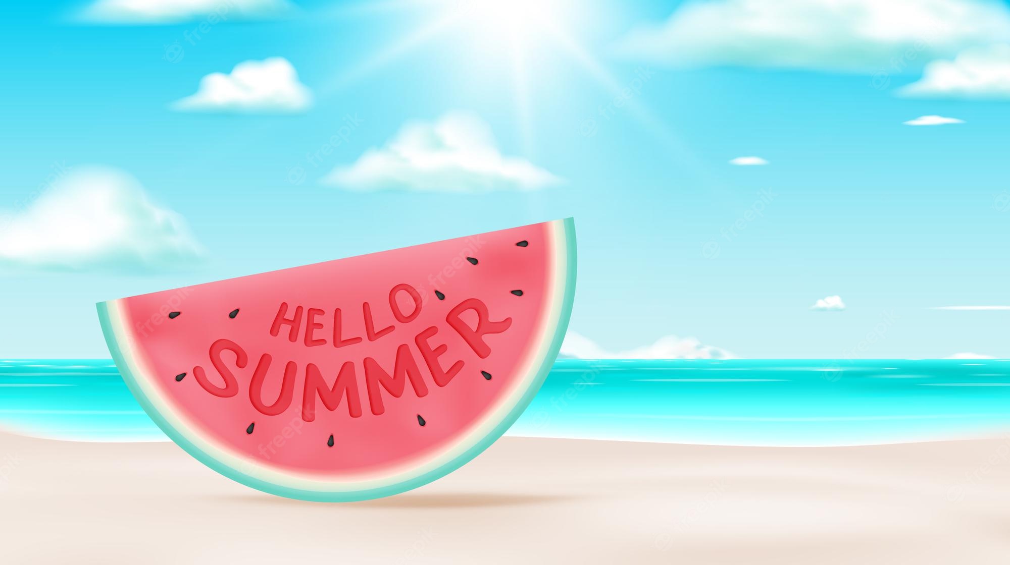 Summer Beach Art Wallpapers