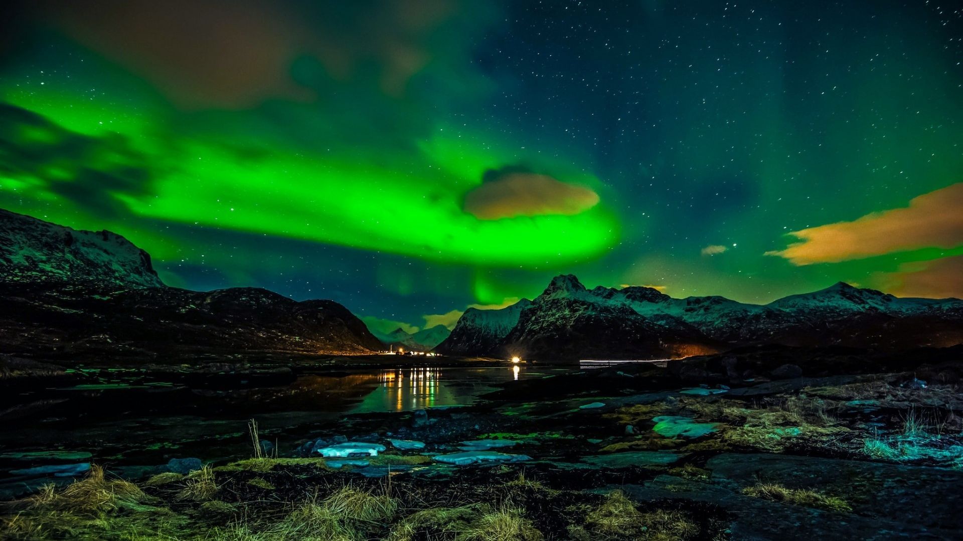 Summer Nights In Northern Norway Art Wallpapers