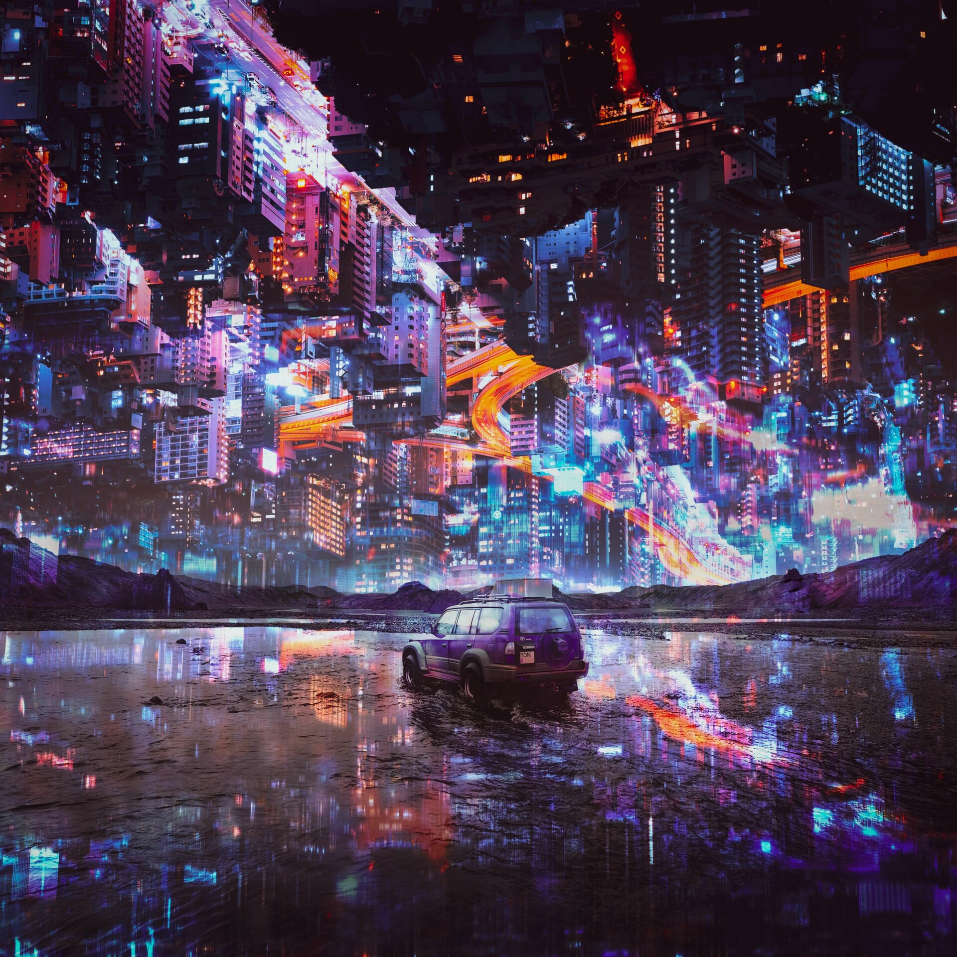 Surreal Cyberpunk Artwork Wallpapers