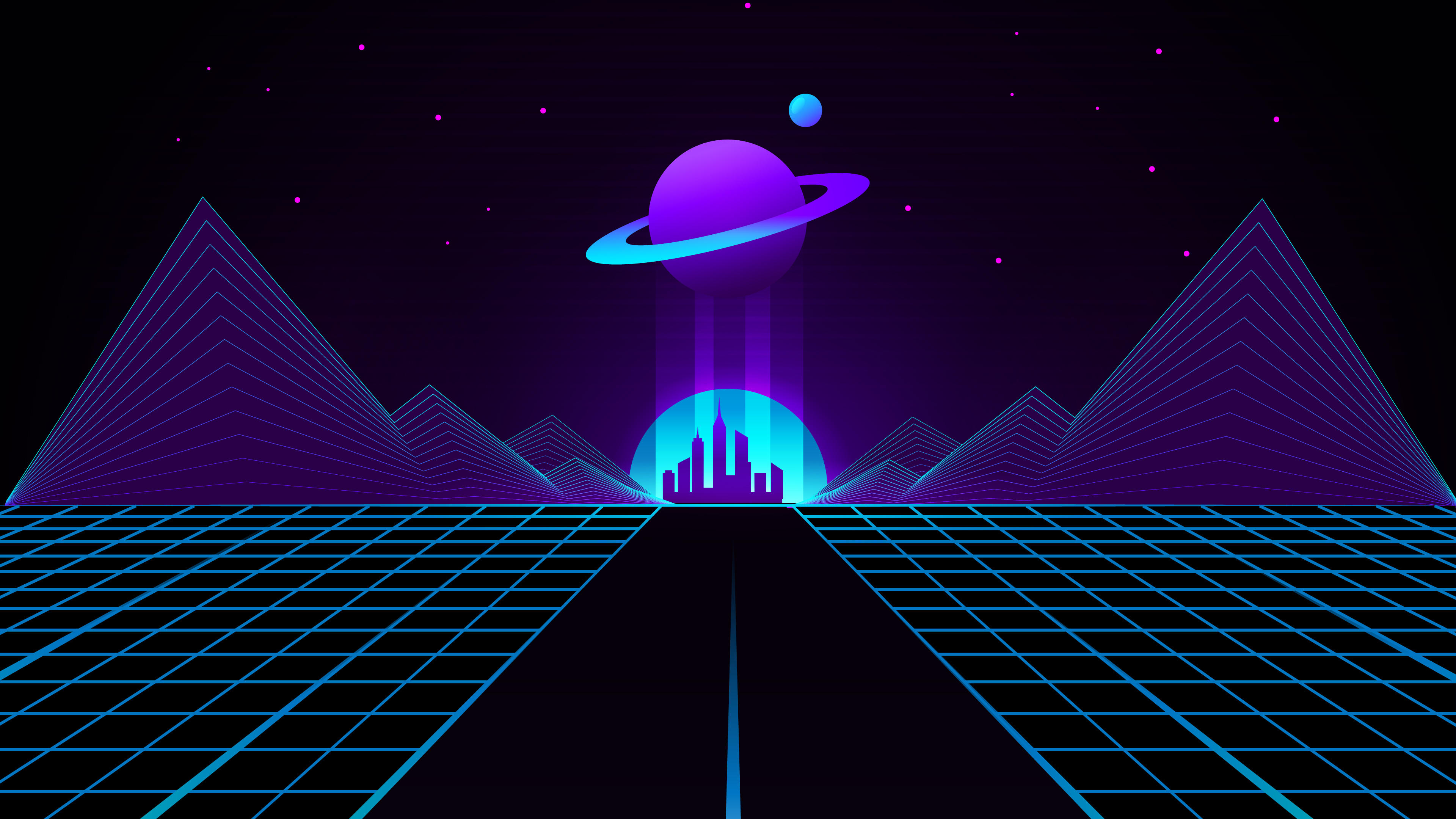 Synthwave 4K Wallpapers