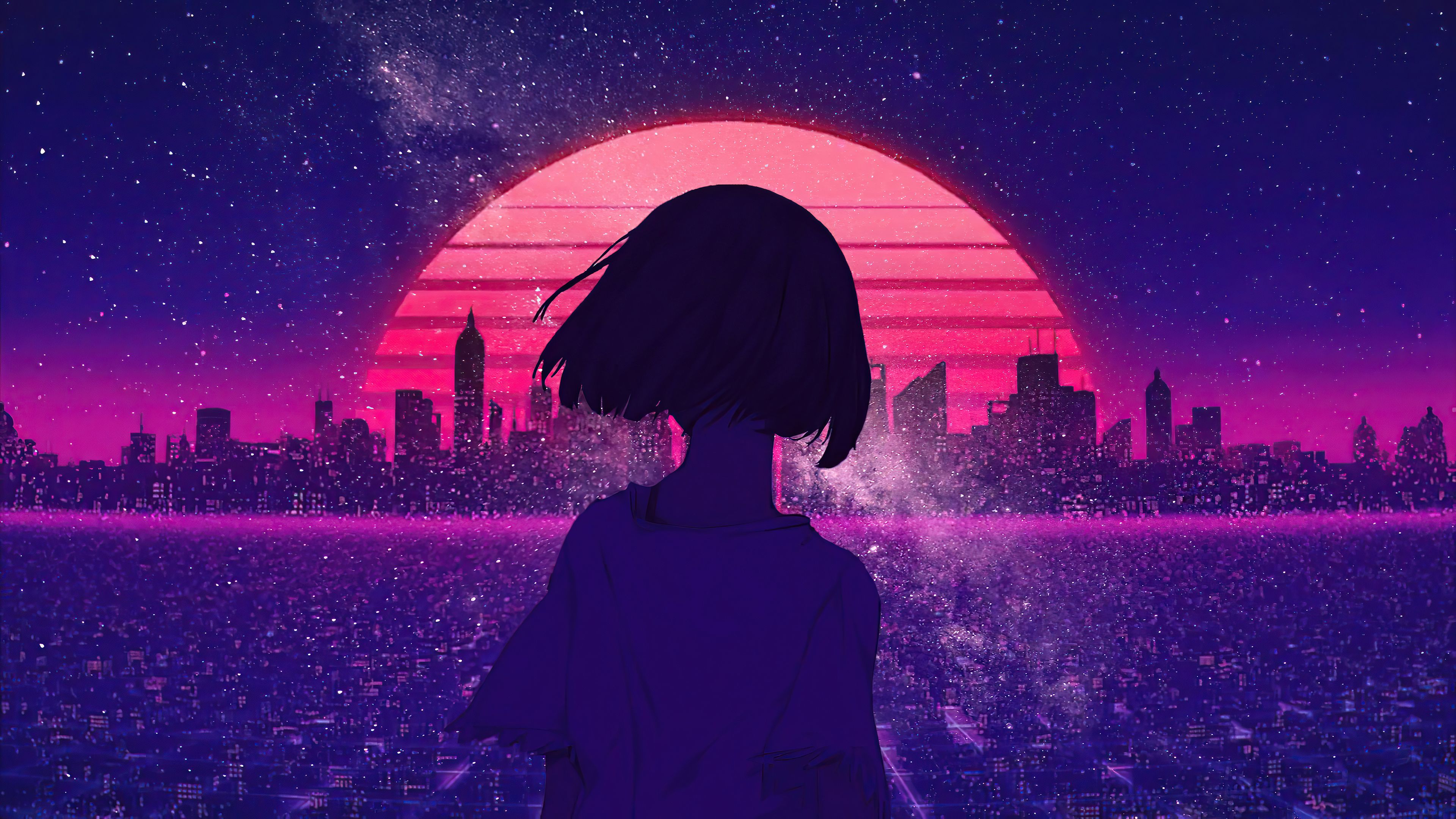 Synthwave Hd Alone Artistic Wallpapers