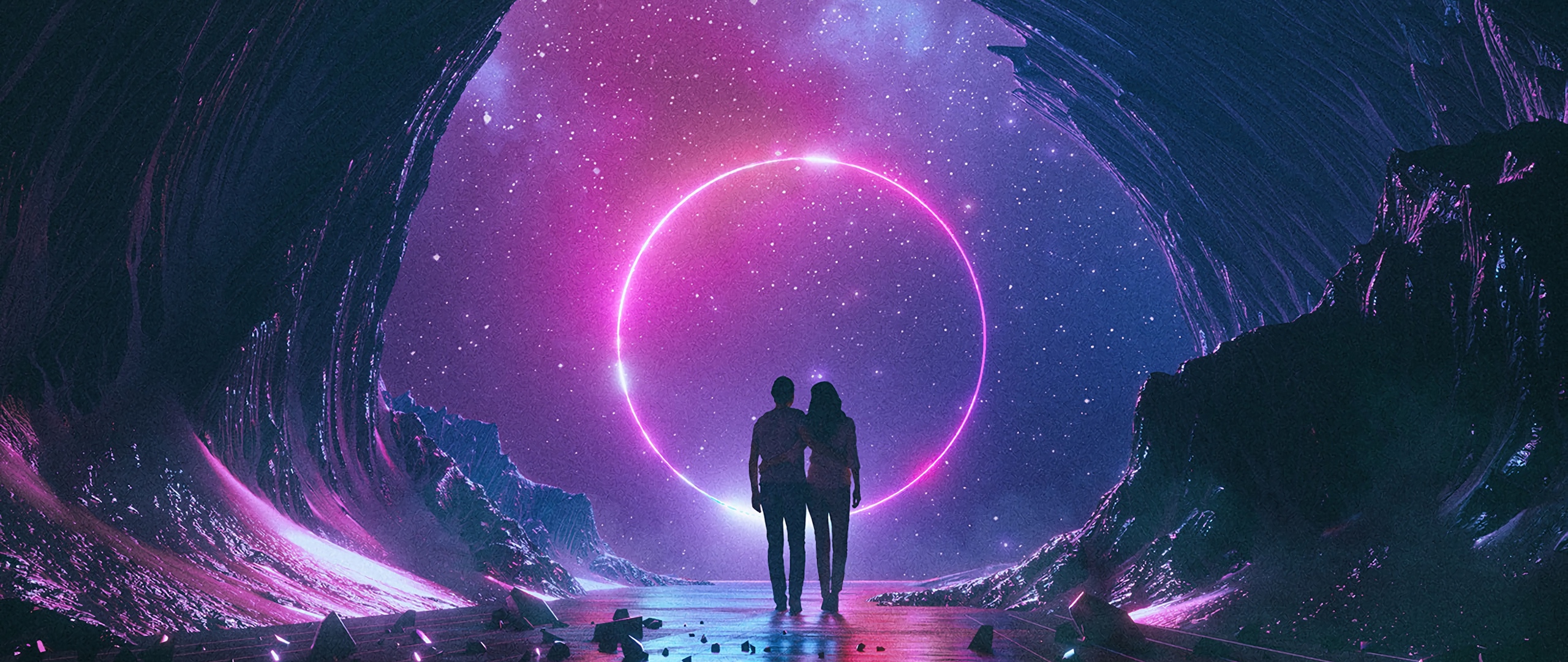 Synthwave Hd Alone Artistic Wallpapers