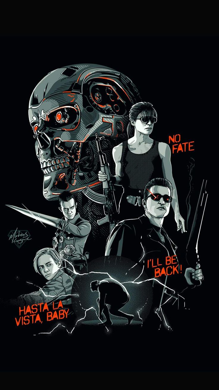 Terminator Movie Artwork Wallpapers