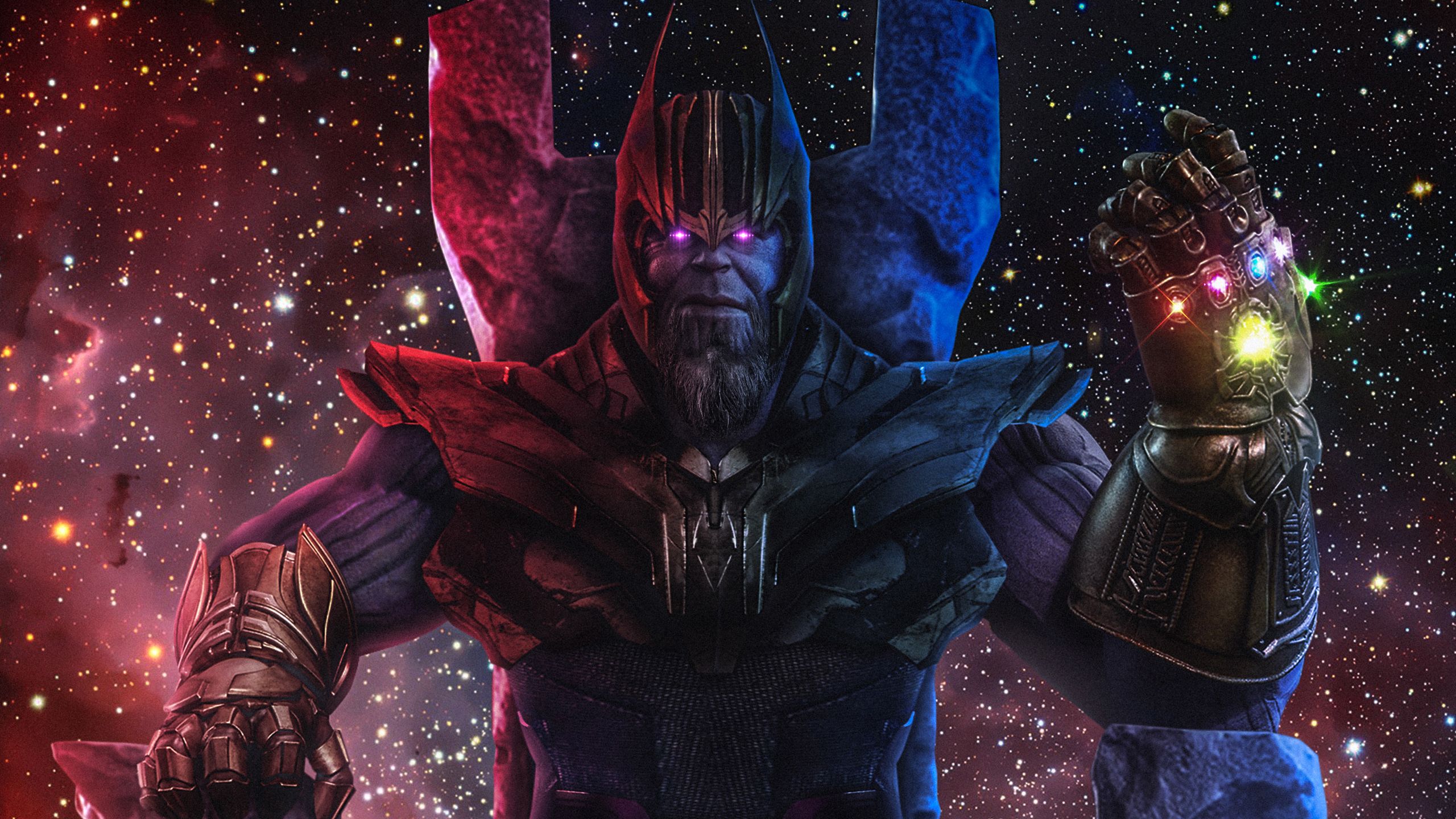 Thanos Split Duality Infinity War Artwork Wallpapers