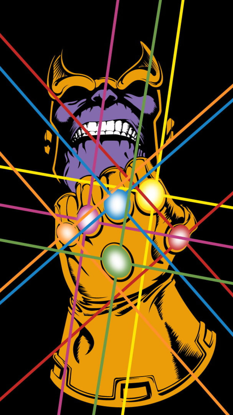 Thanos With Infinity Gauntlet Wallpapers