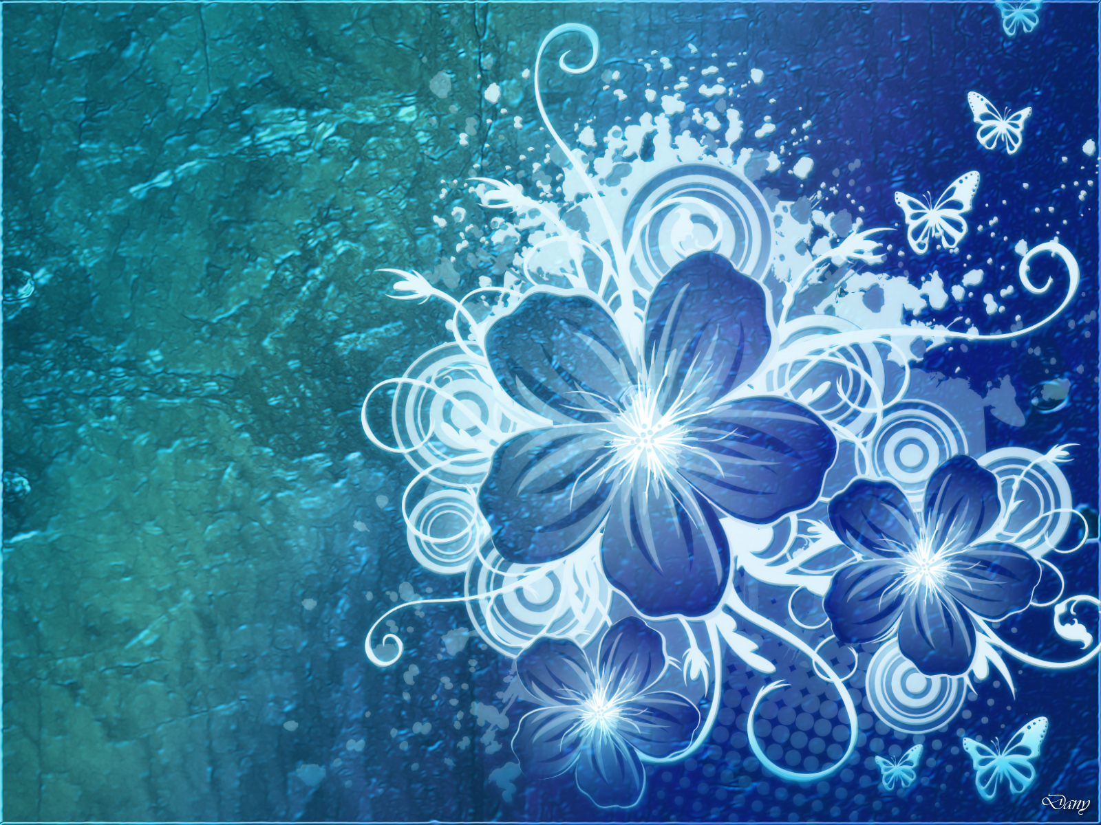 The Blue Flower Wallpapers