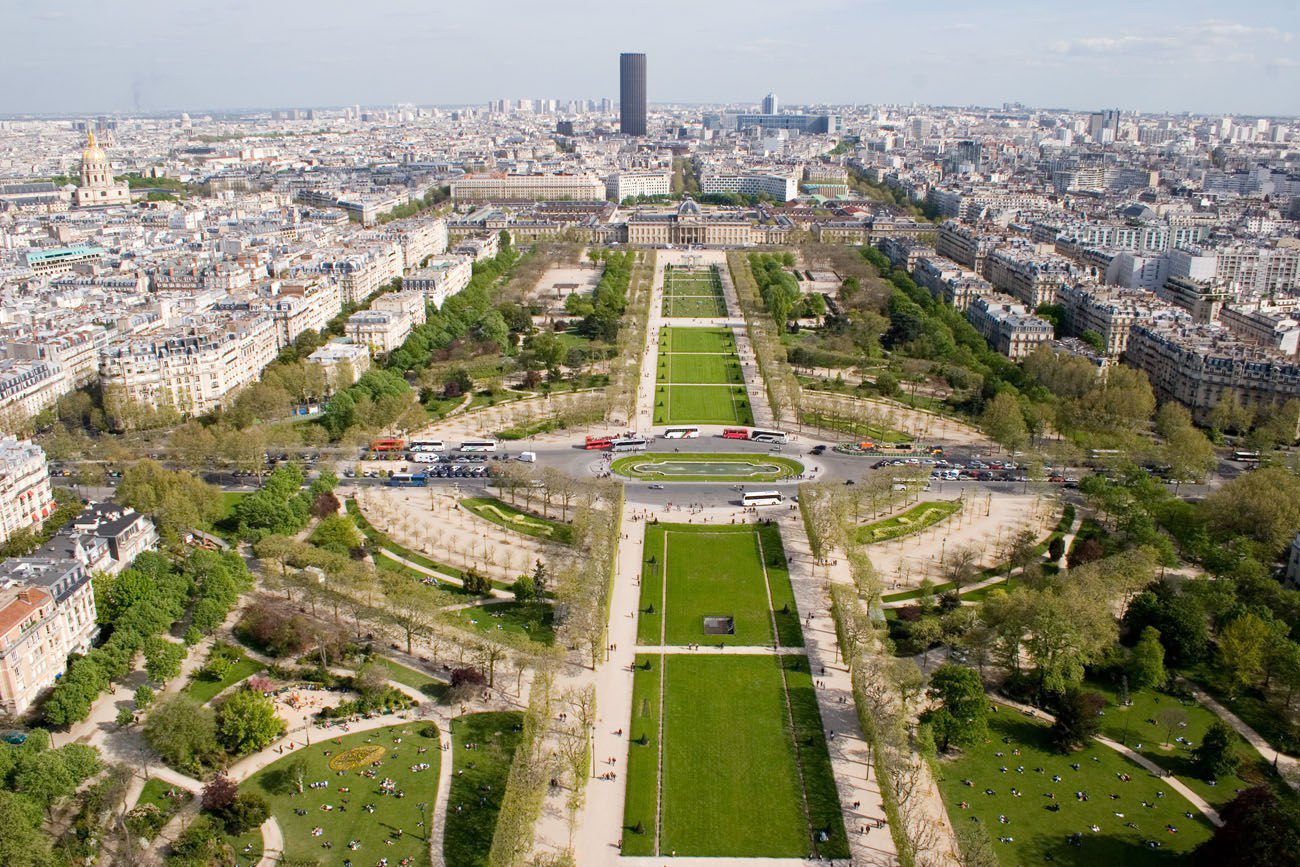 The Eiffel Tower Paris View Through An Open Window Wallpapers