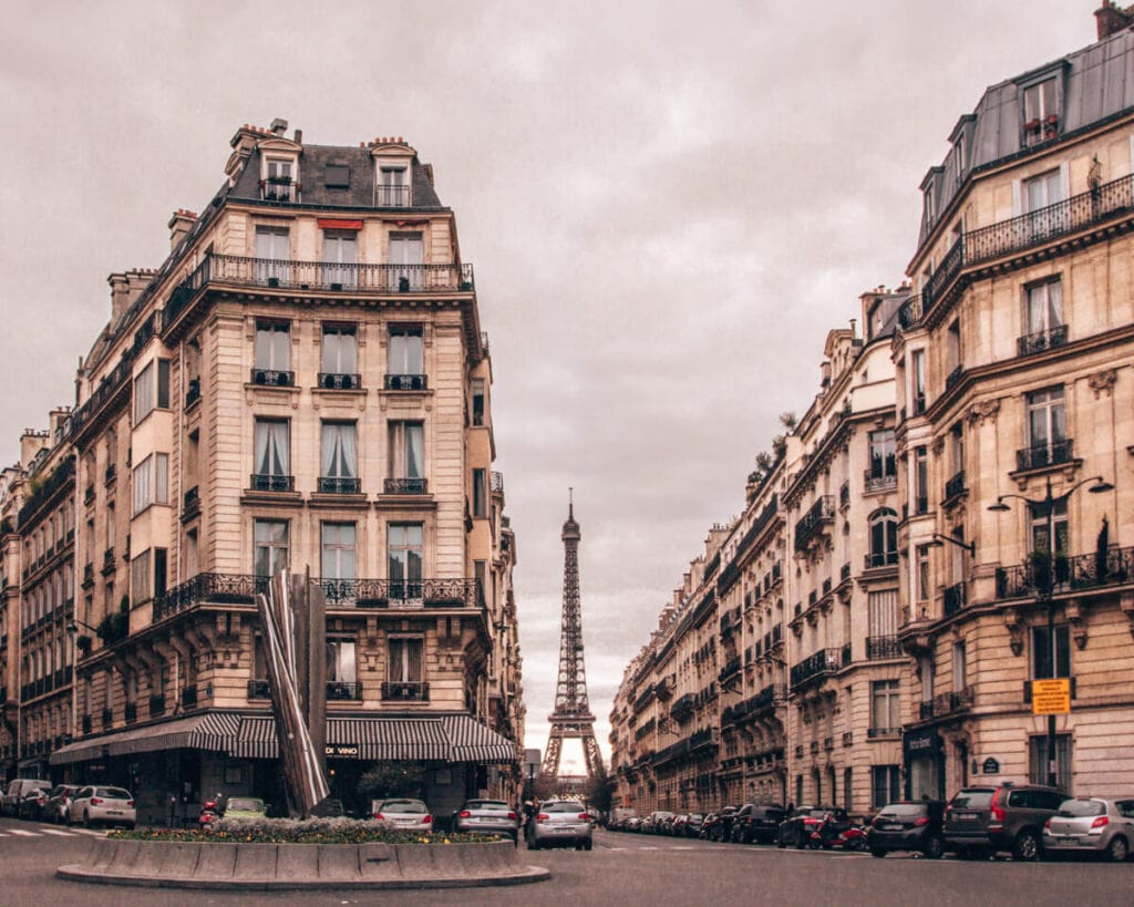 The Eiffel Tower Paris View Through An Open Window Wallpapers