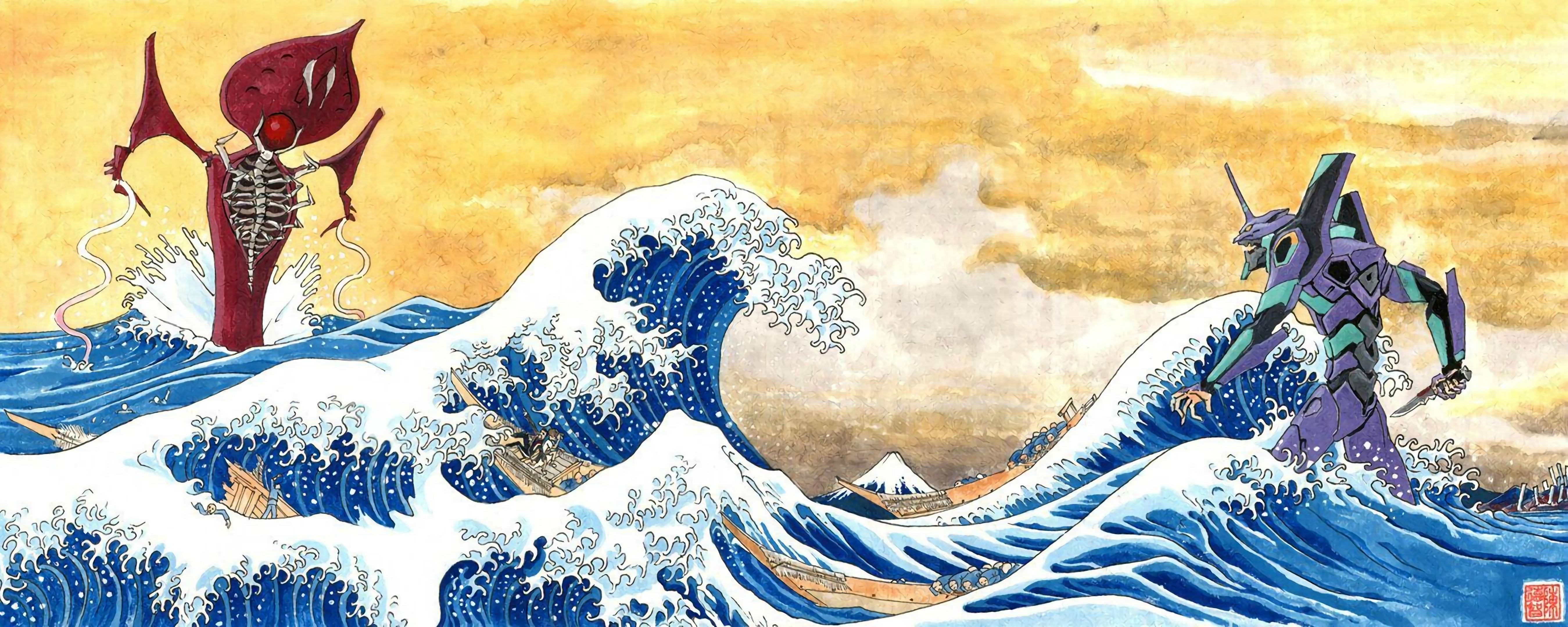 The Great Wave Off Kanagawa Wallpapers