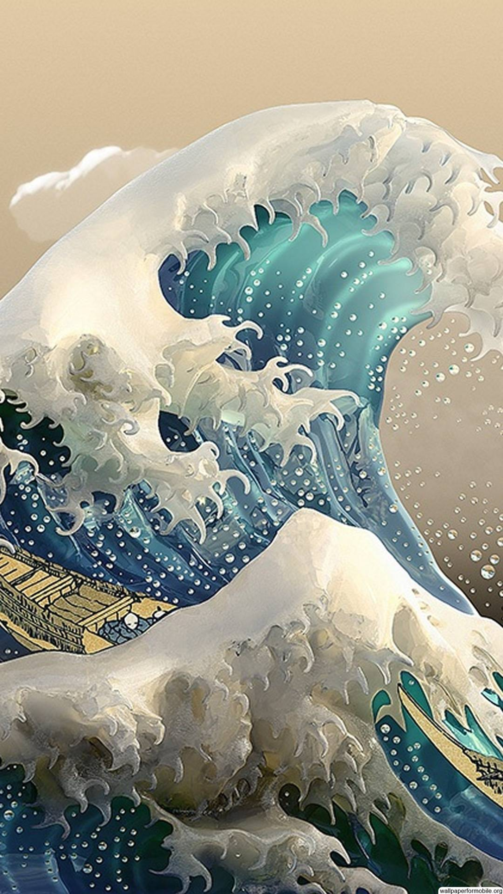 The Great Wave Off Kanagawa Wallpapers