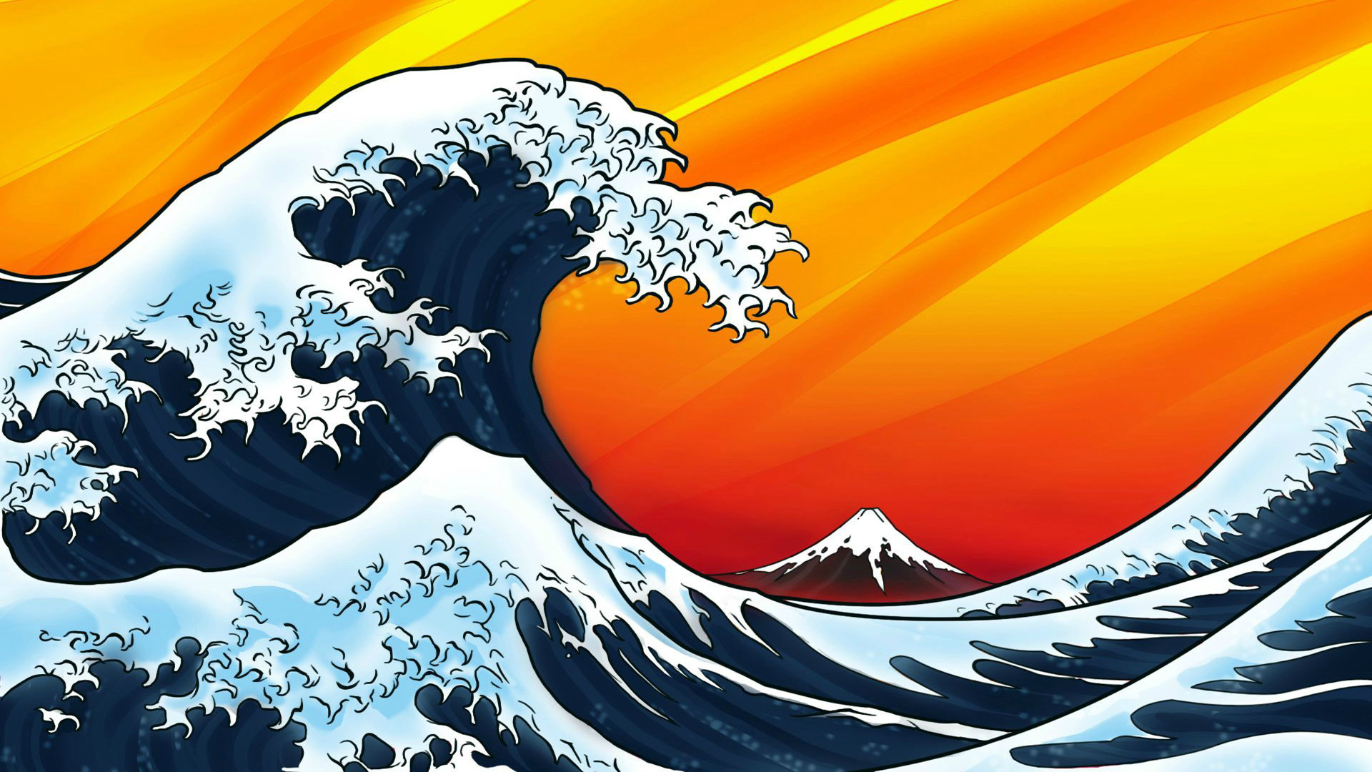 The Great Wave Off Kanagawa Wallpapers