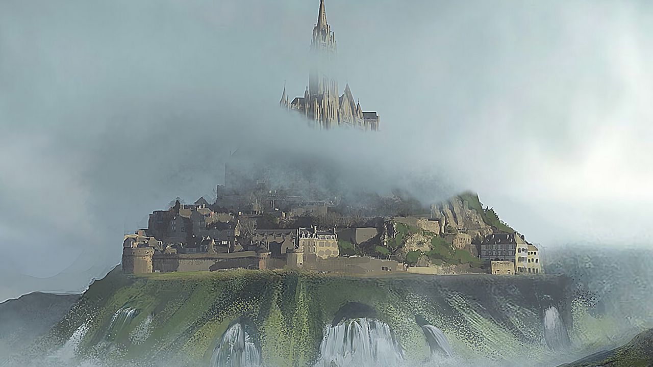 The Island And The Castle Wallpapers