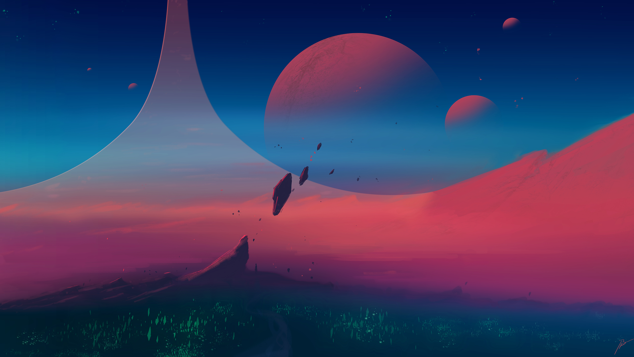 The Planet Artwork Wallpapers