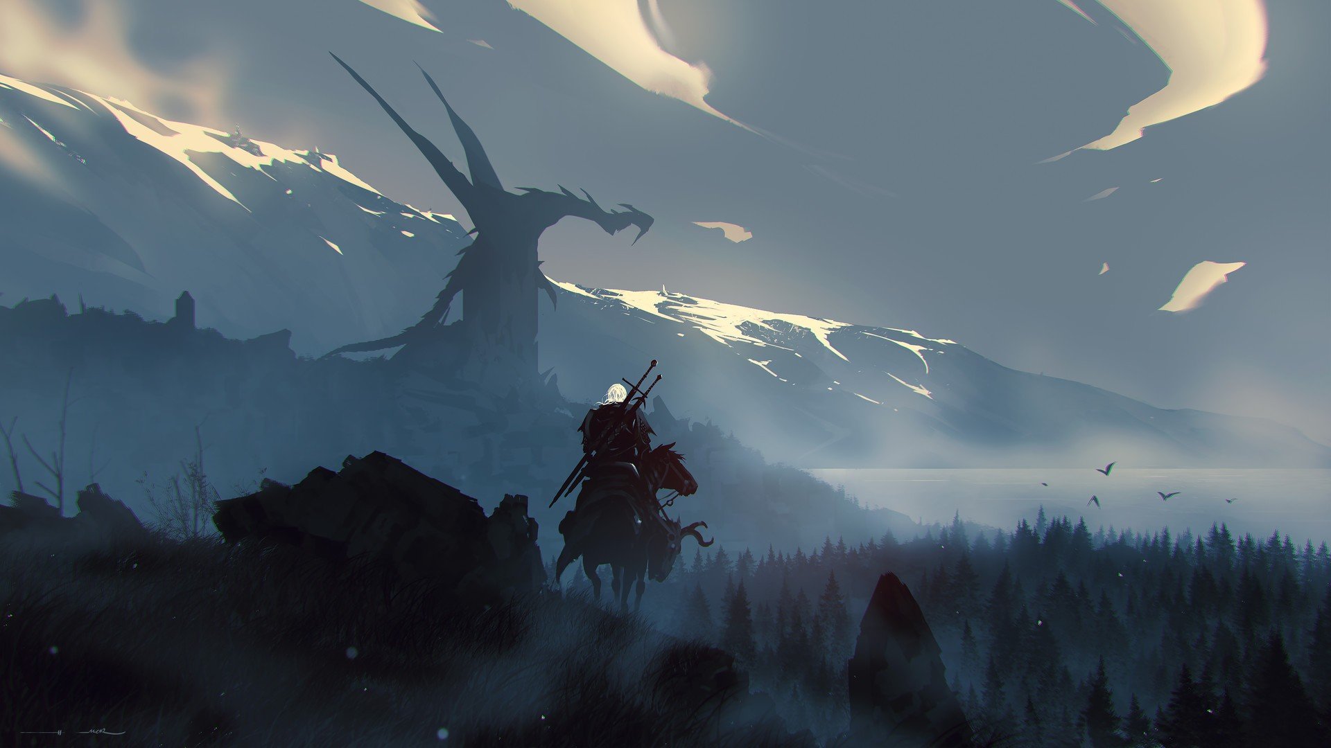 The Witcher 3 Wild Hunt Artwork Wallpapers