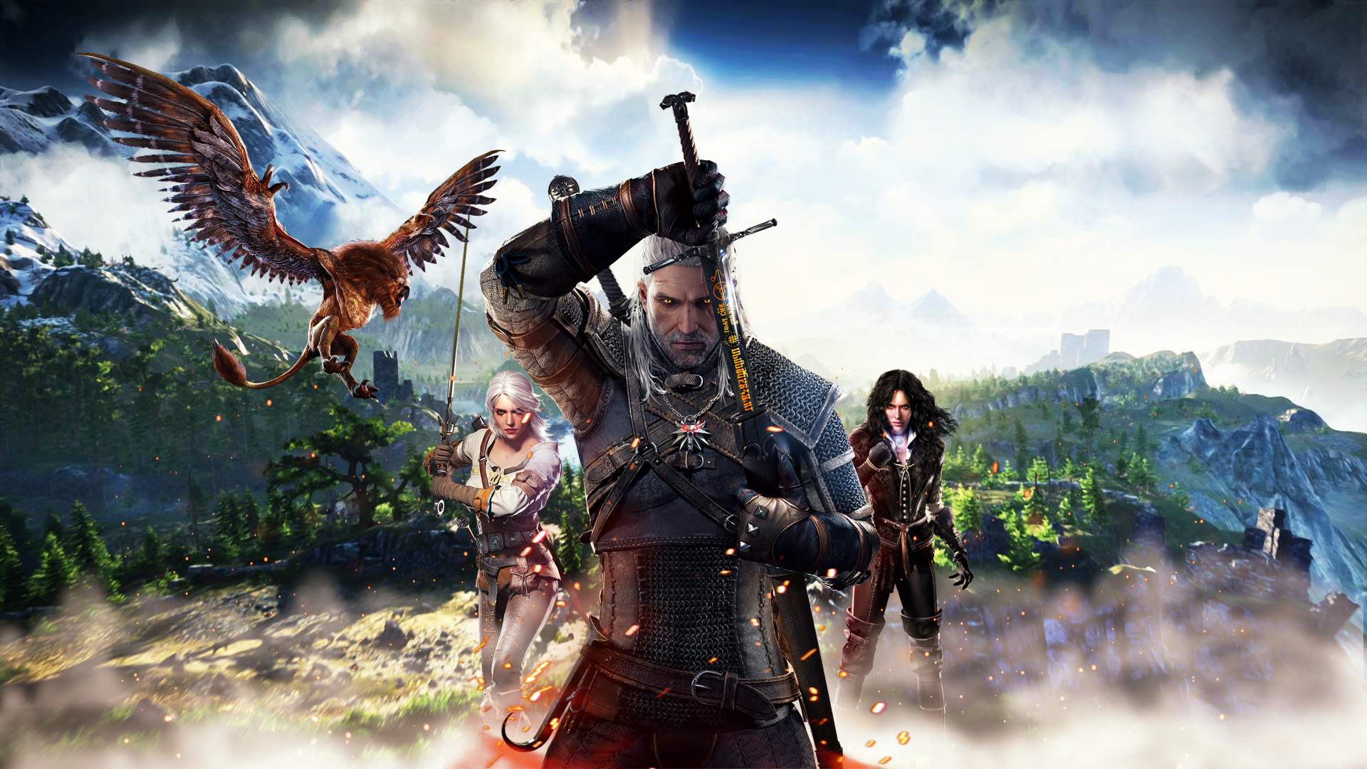 The Witcher 3 Wild Hunt Artwork Wallpapers