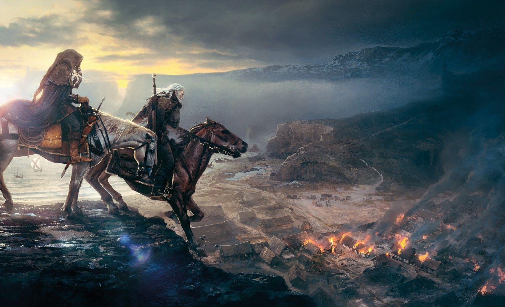 The Witcher 3 Wild Hunt Artwork Wallpapers