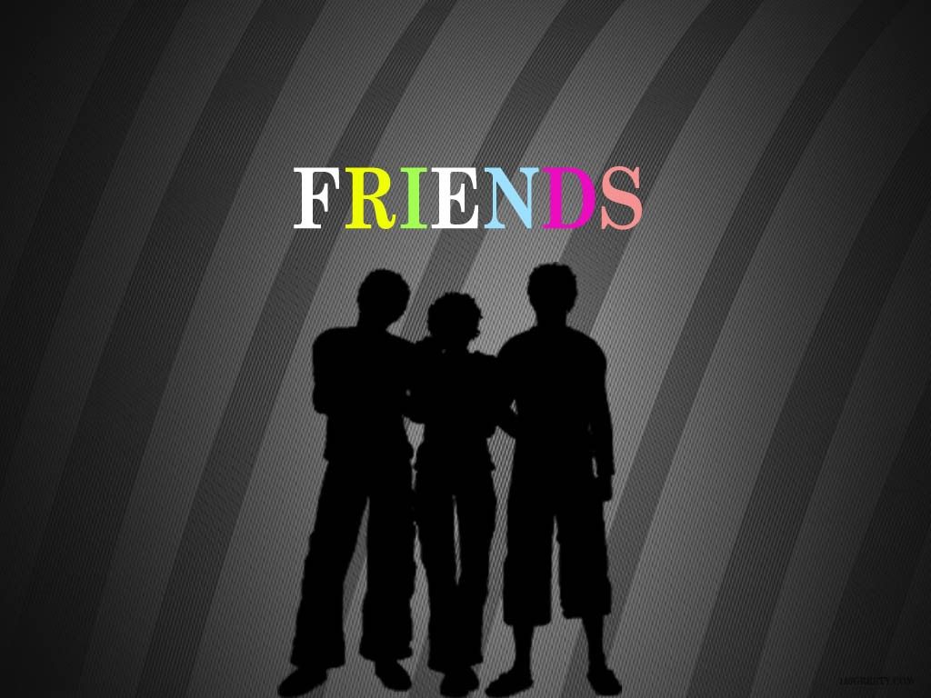 Three Friends Hd Painting Wallpapers
