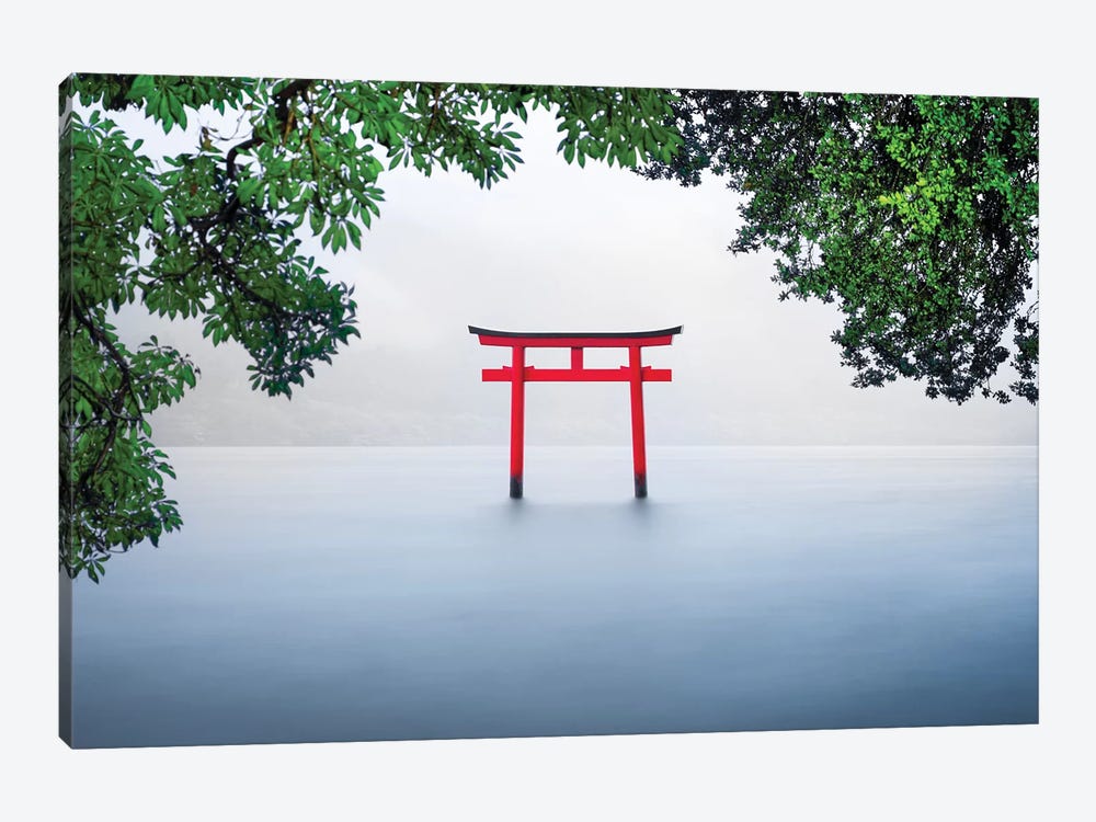 Torii Gate Paint Art Wallpapers