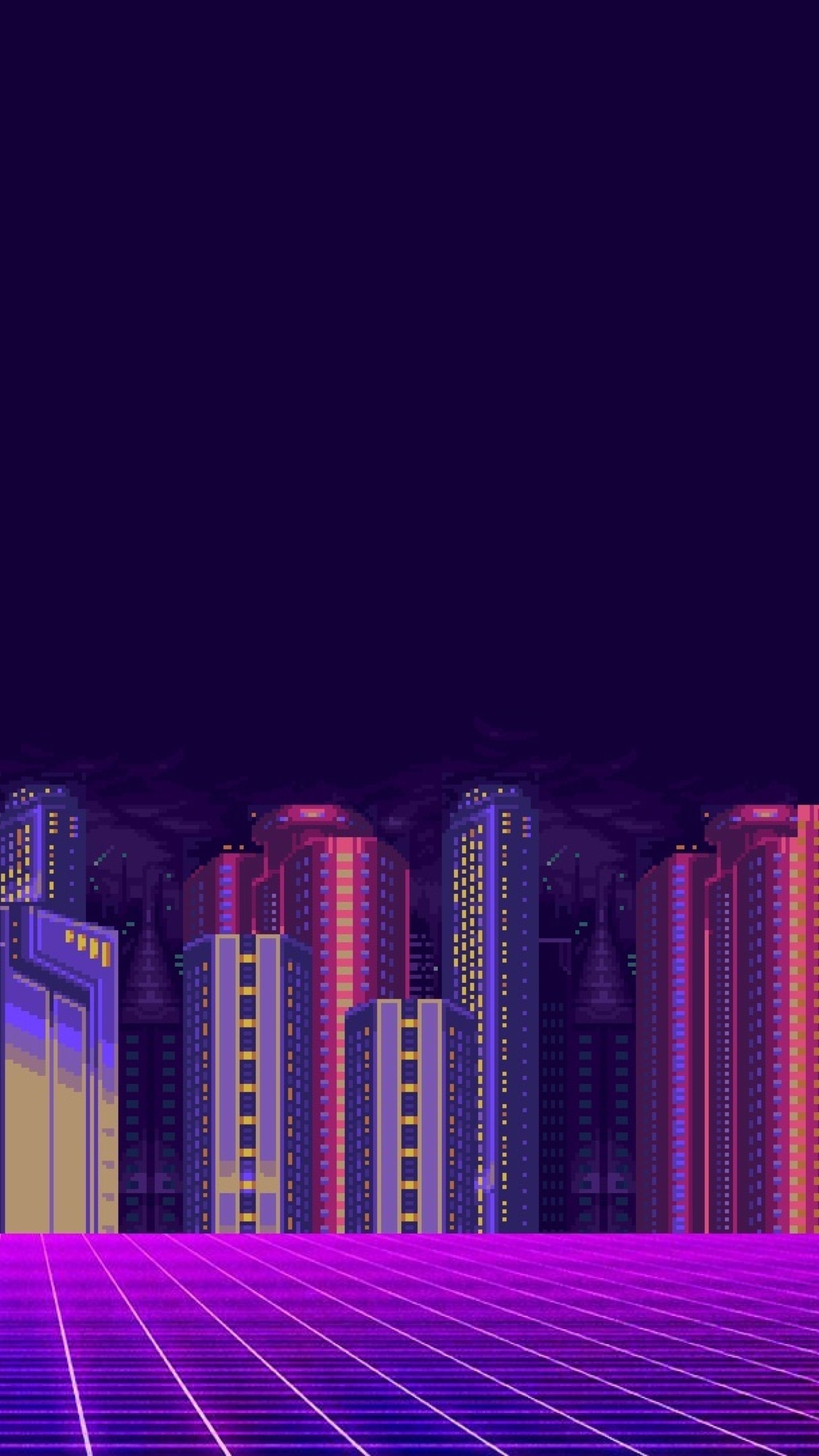 Town 8 Bit Wallpapers