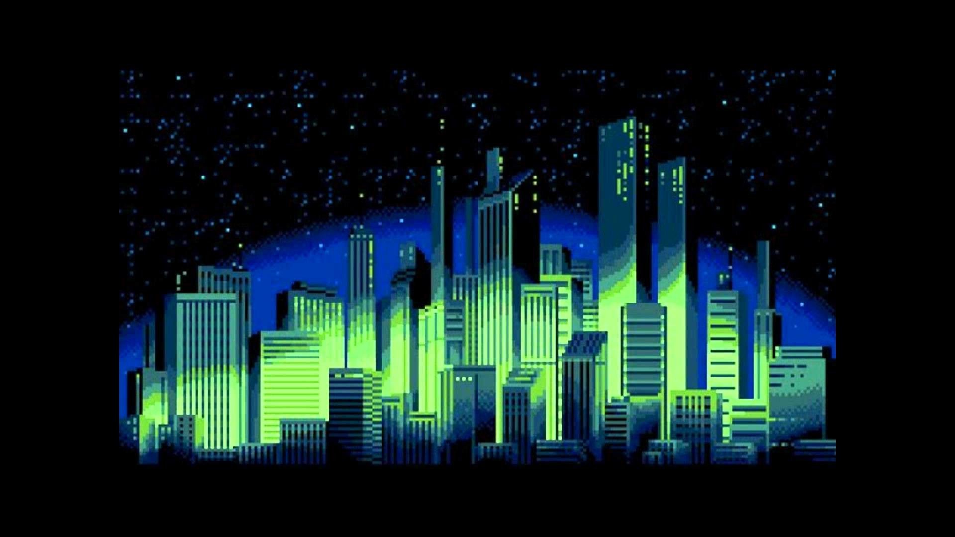 Town 8 Bit Wallpapers