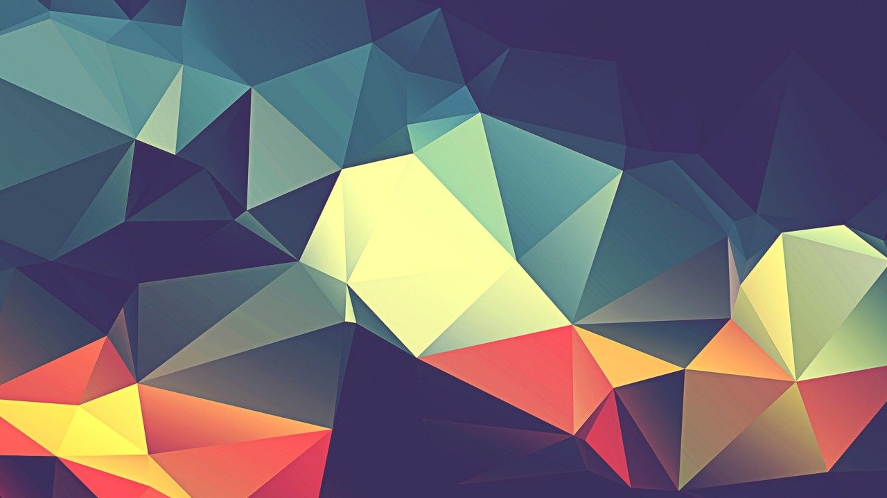 Triangle Colorful Pattern Wallpapers