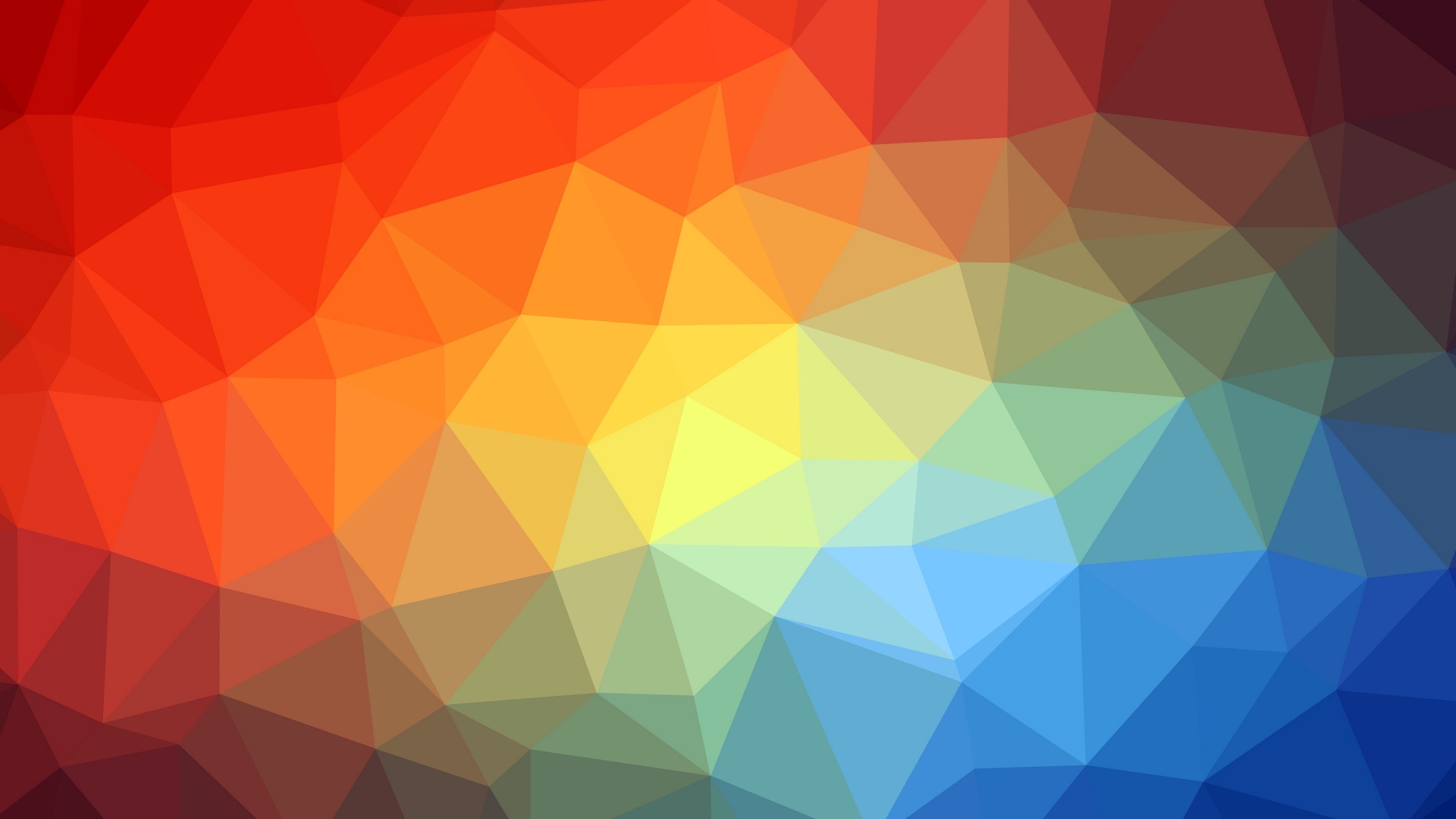 Triangle Colorful Pattern Wallpapers