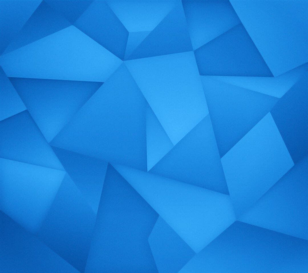 Triangle Geometric Blue Amoled Art 5K Wallpapers