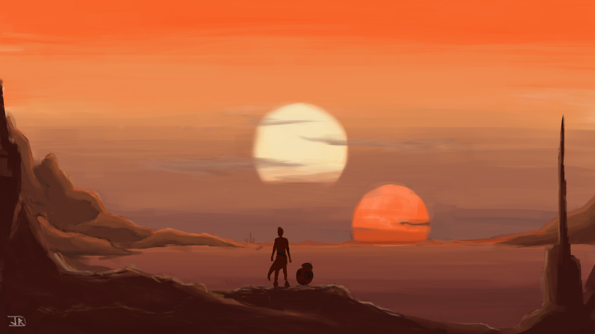 Two Suns Wallpapers