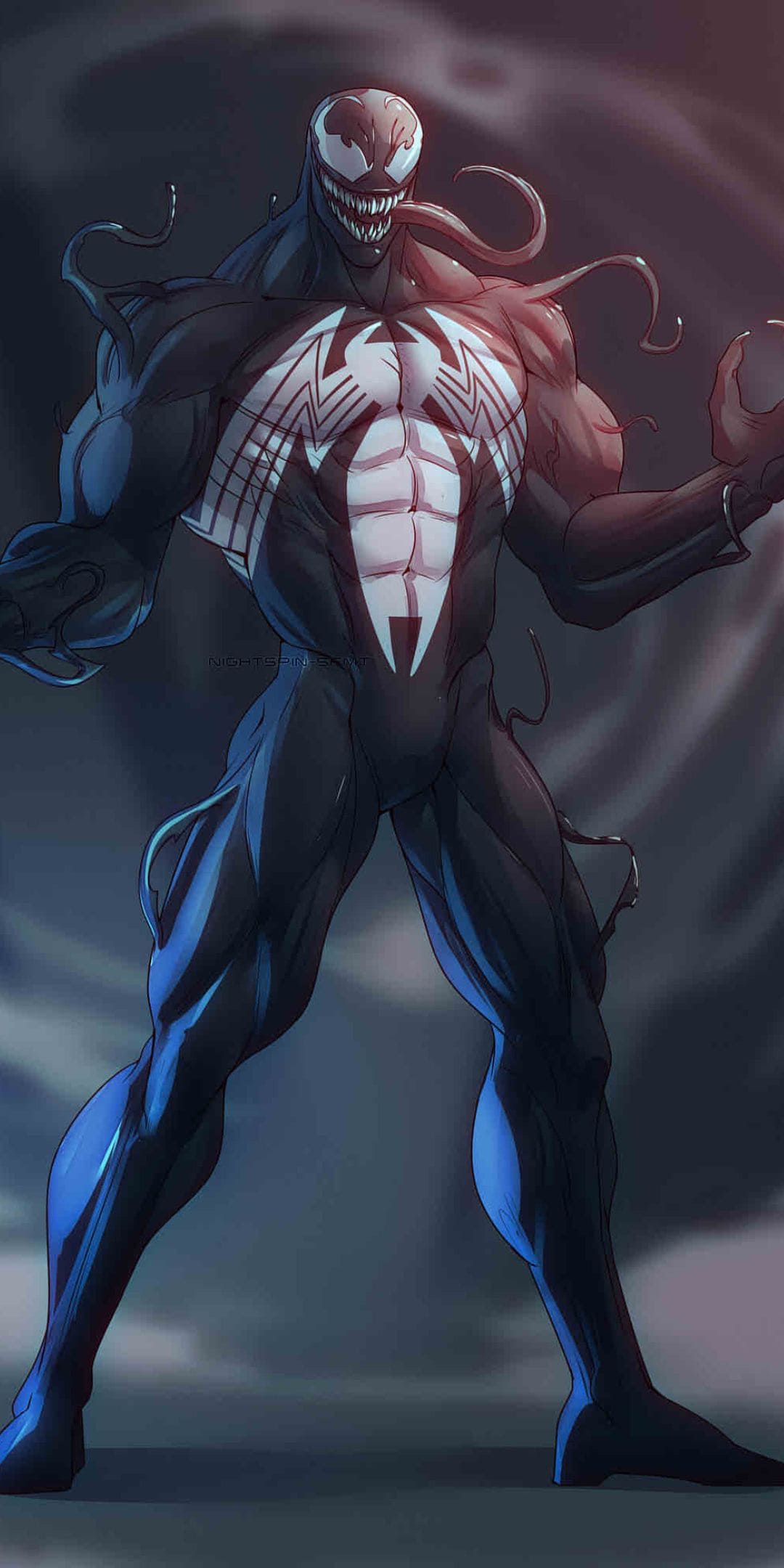 Venom Comic Cartoon Art Wallpapers