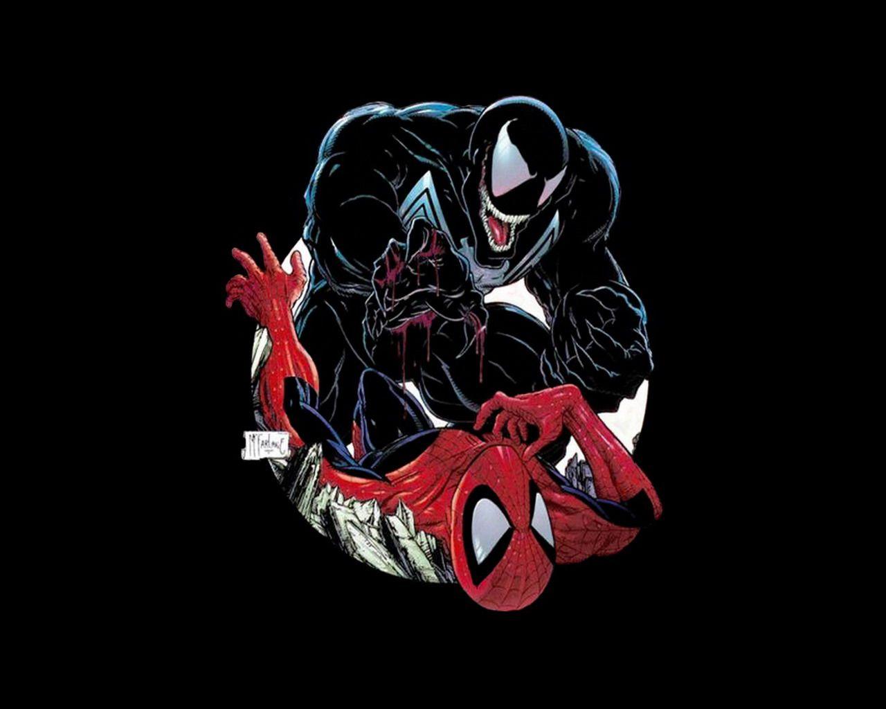 Venom Vs Spider Man Art Wallpapers