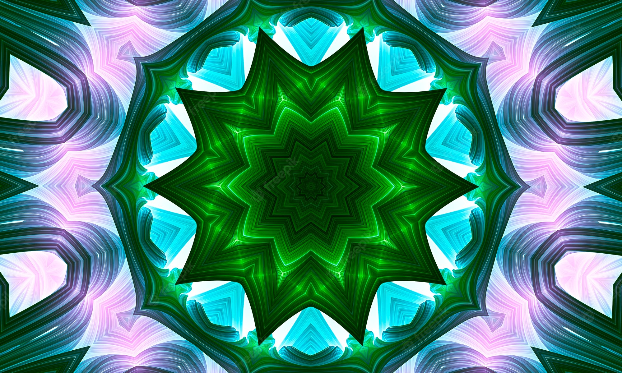 Violet Kaleidoscope Digital Art Wallpapers