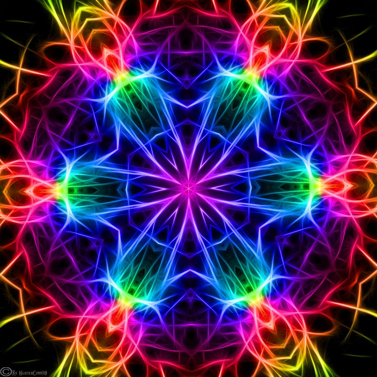 Violet Kaleidoscope Digital Art Wallpapers