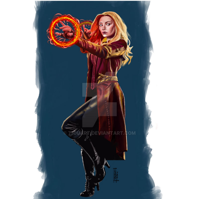 Wanda Maximoff Artwork Wallpapers