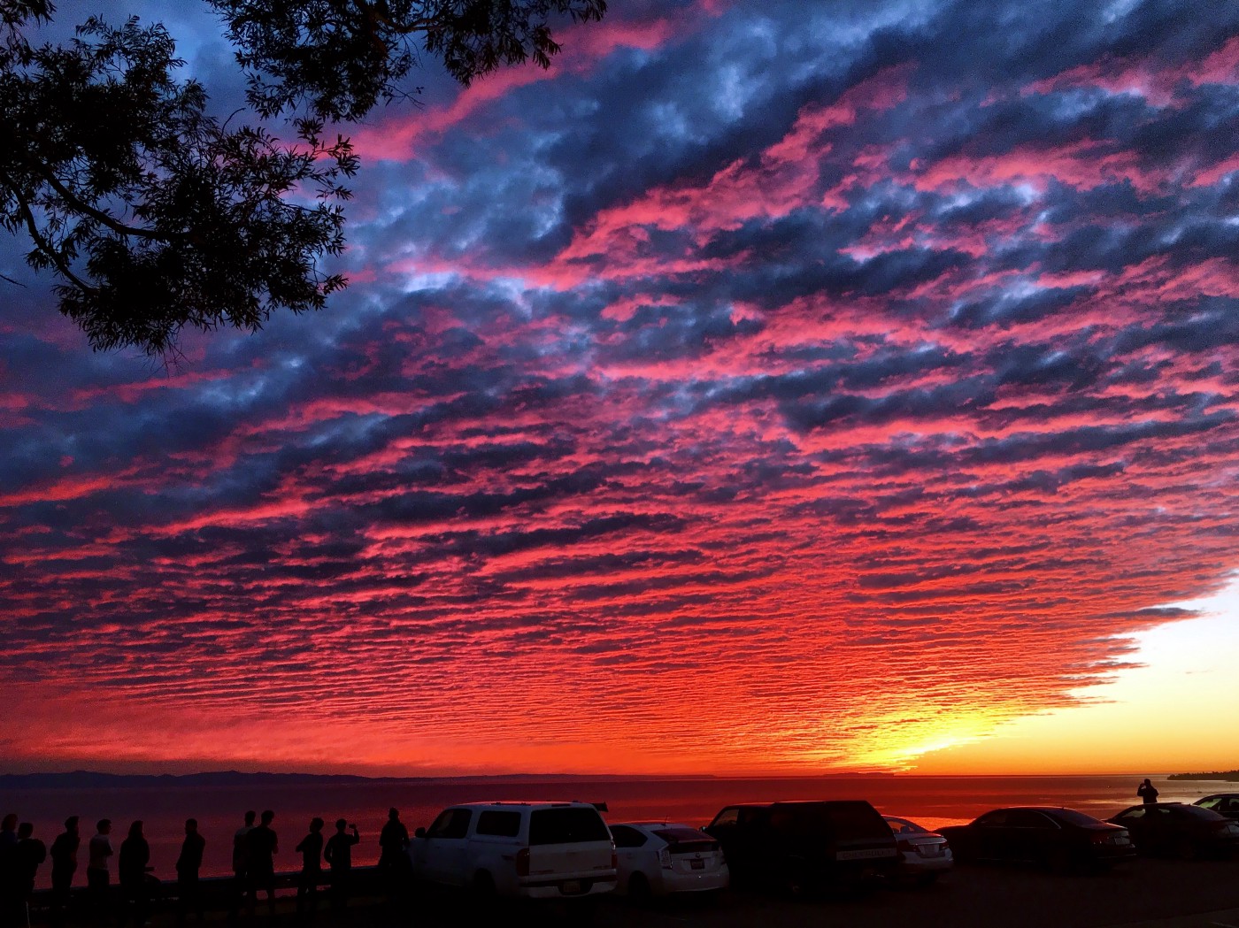 Watching Artistic Sunset Clouds Wallpapers