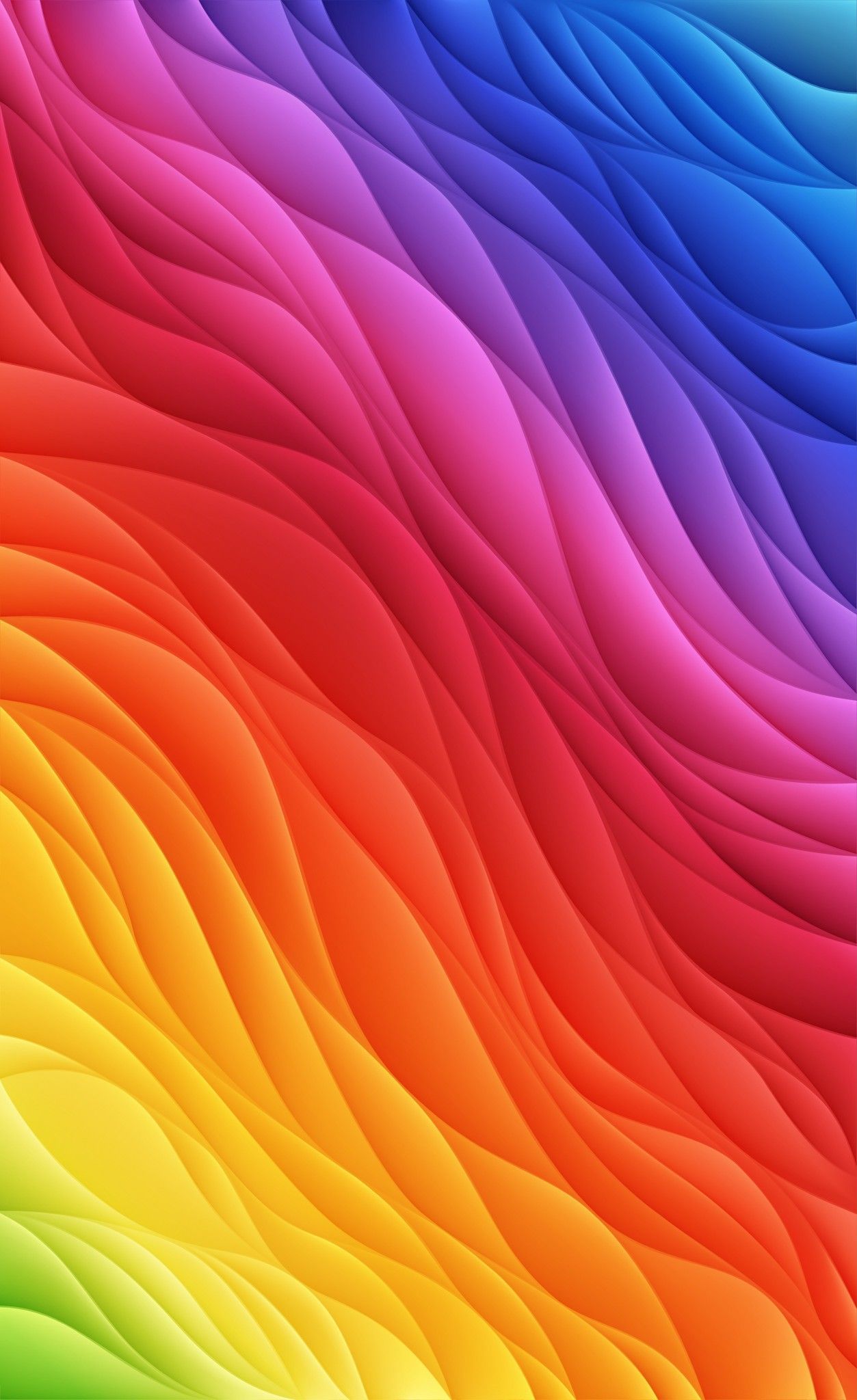 Waves Of Color Wallpapers