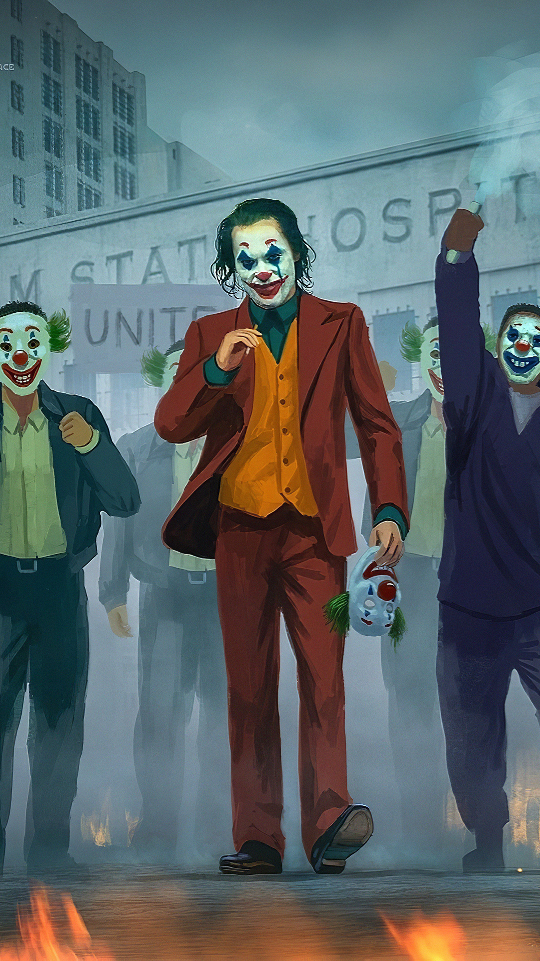 We Are All Clowns Joker Art Wallpapers