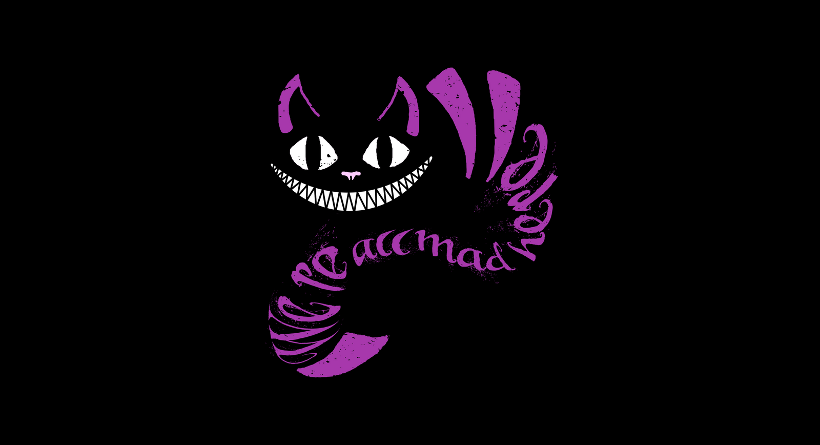 We Are All Mad Here Cheshire Cat Wallpapers