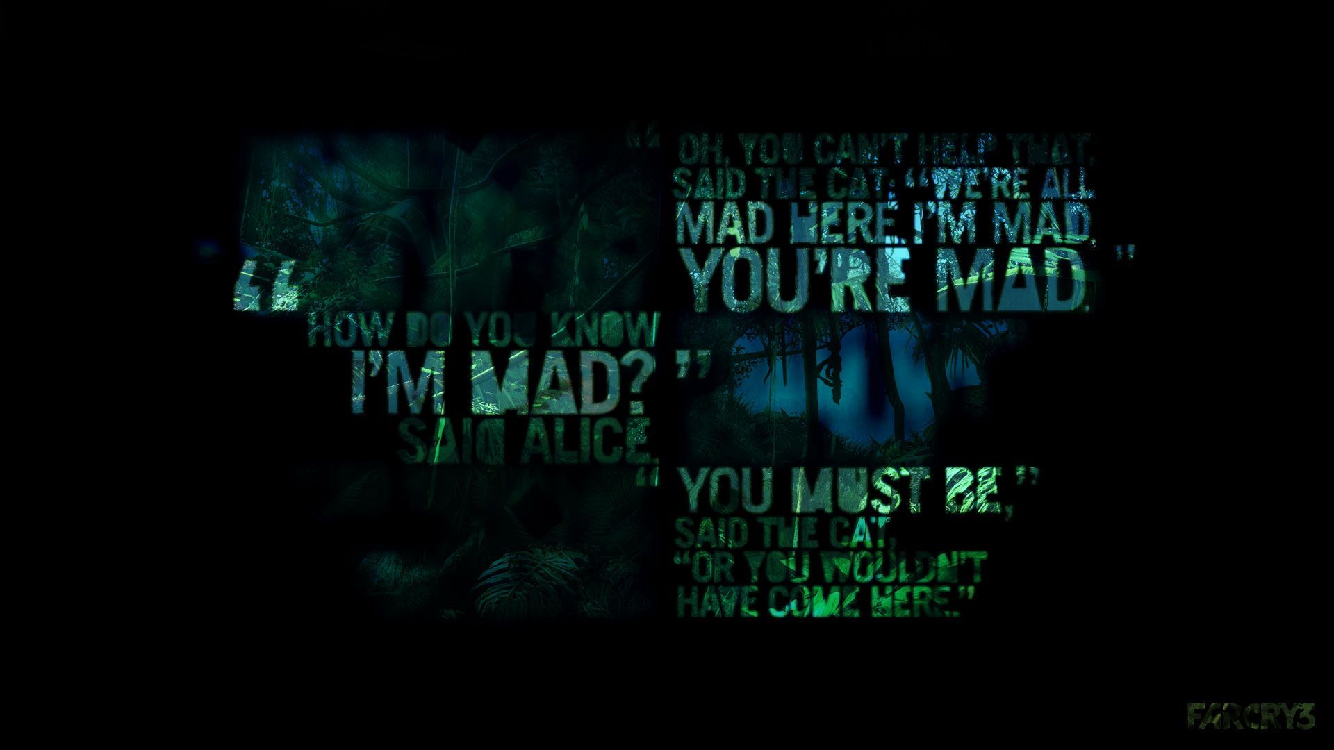 We Are All Mad Here Cheshire Cat Wallpapers