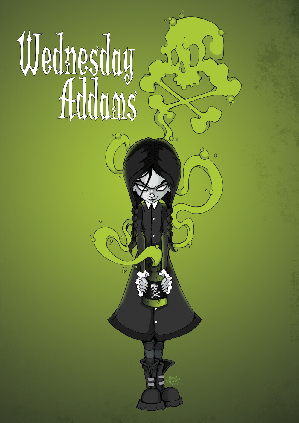 Wednesday Addams Artwork Wallpapers