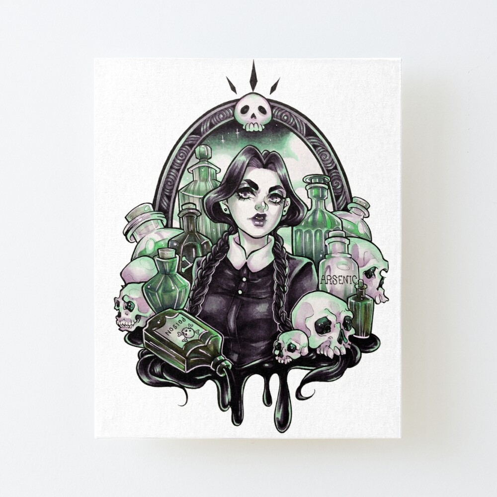 Wednesday Addams Artwork Wallpapers