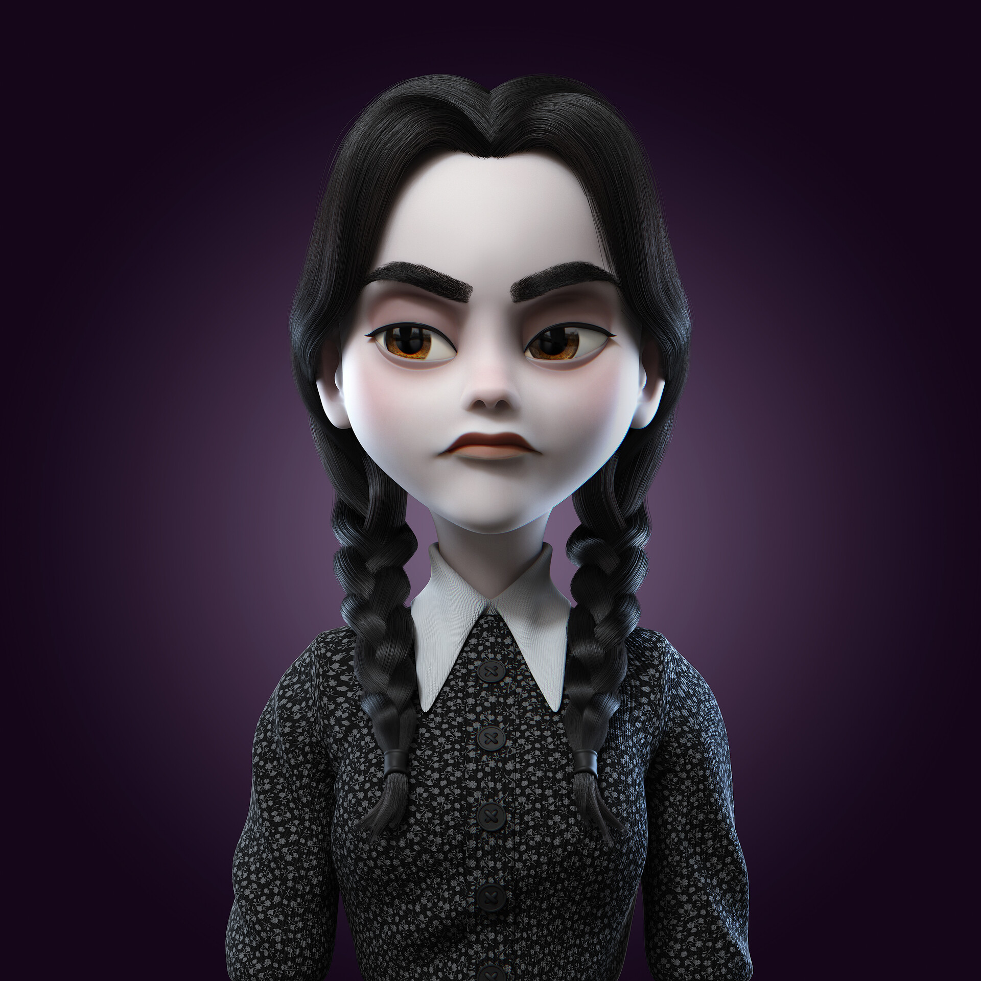 Wednesday Addams Artwork Wallpapers