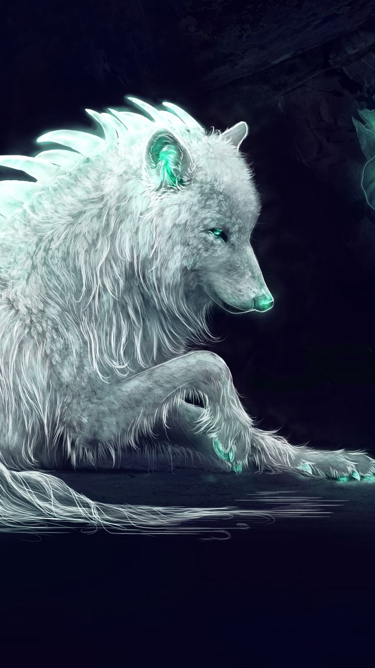 Wolf Green Eyes Artistic Wallpapers