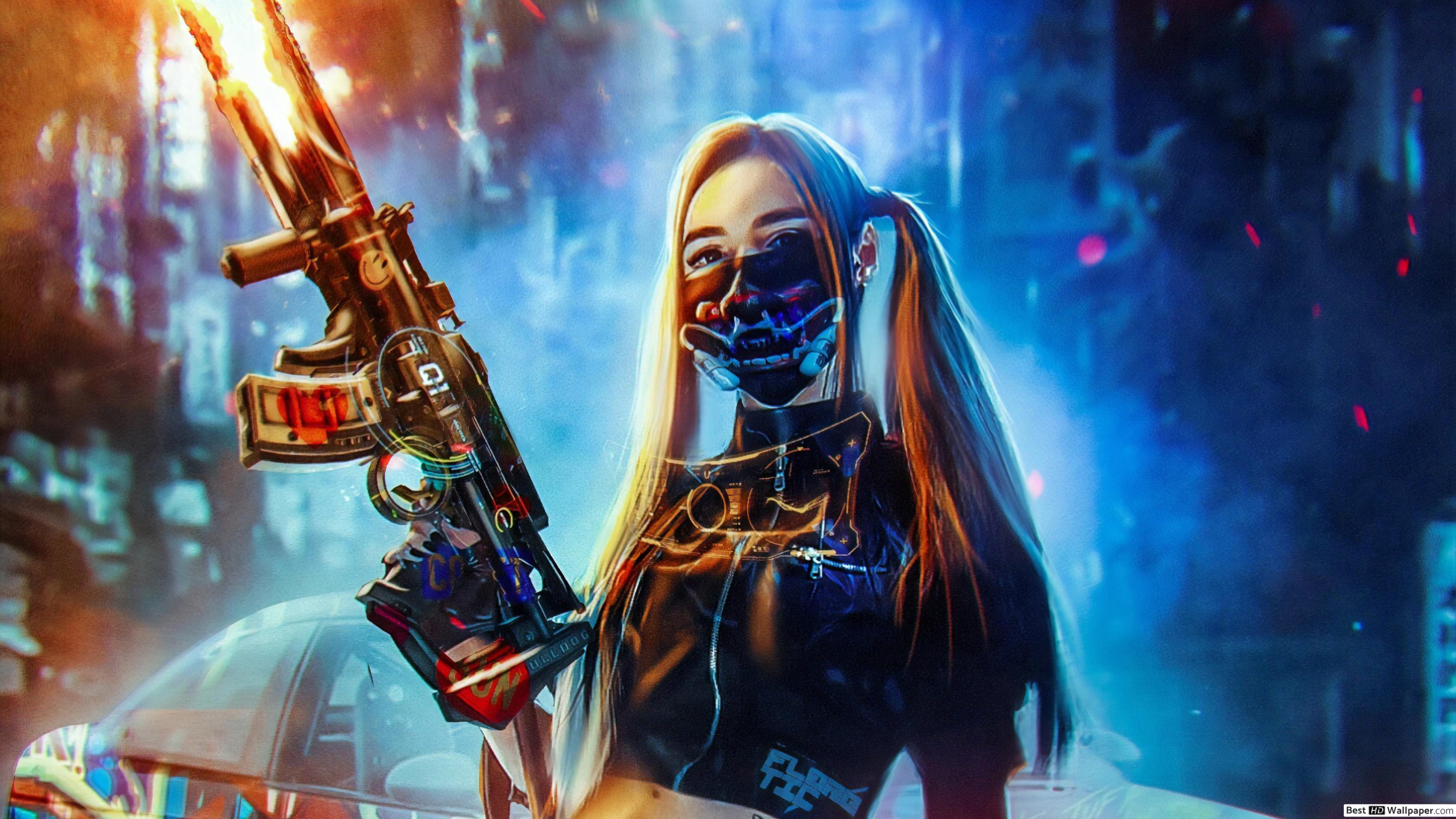 Woman Cyberpunk Wallpapers