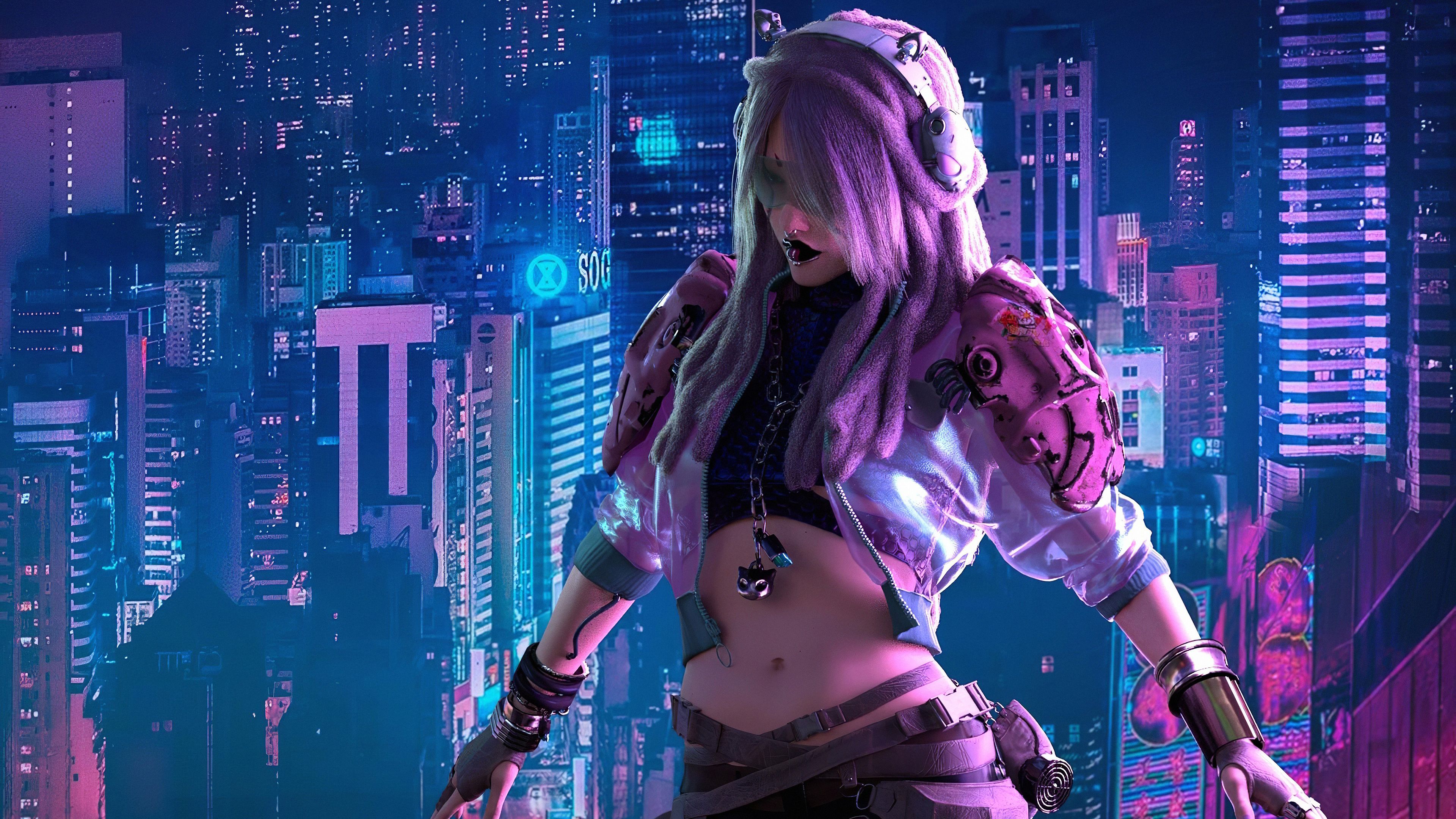 Woman Cyberpunk Wallpapers