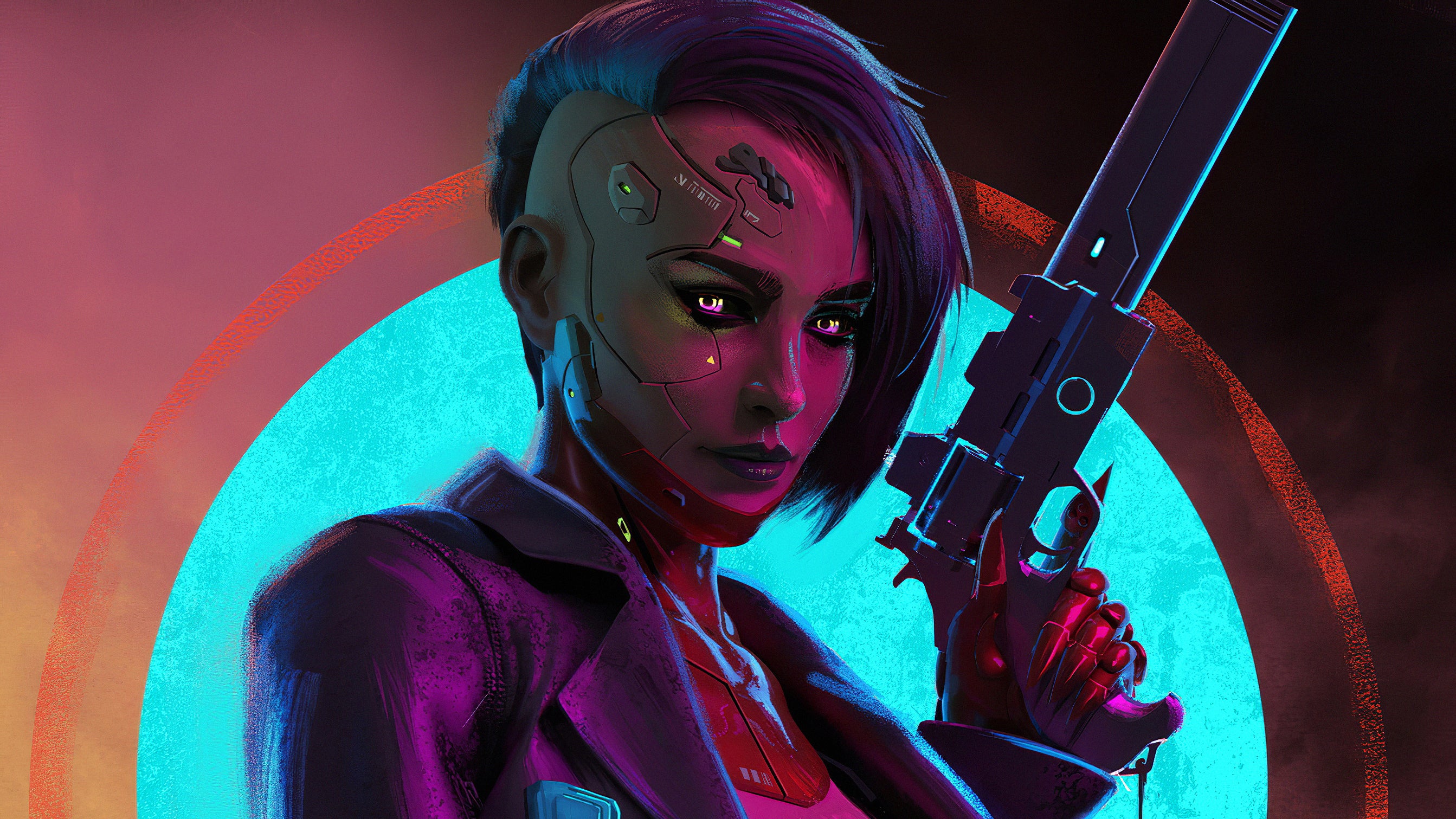 Woman Cyberpunk Wallpapers